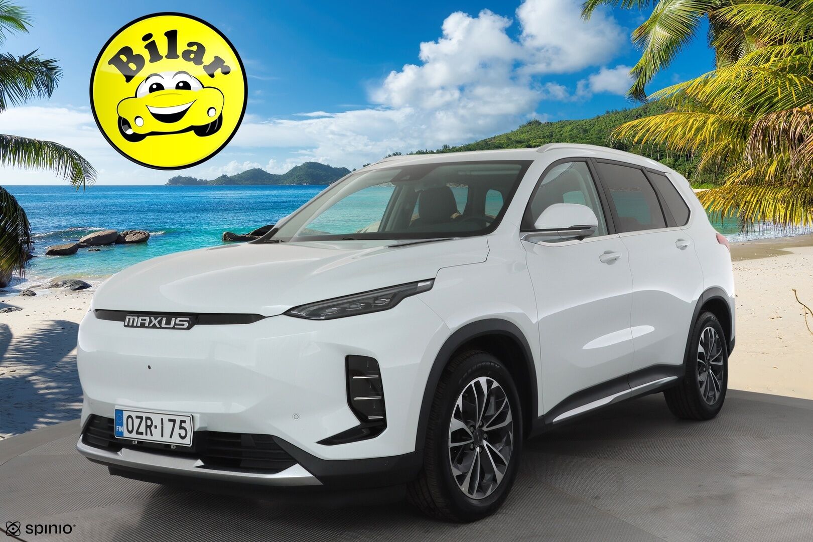 Maxus Euniq 6 2023 Grand Suv Summer Edition - | ACC | Panorama | Sähkönahat | 360° | Kaistavahti | BSM | Ambient | Keyless | LED | Digimittaristo | Suomiauto | 2x renkaat aluin | 