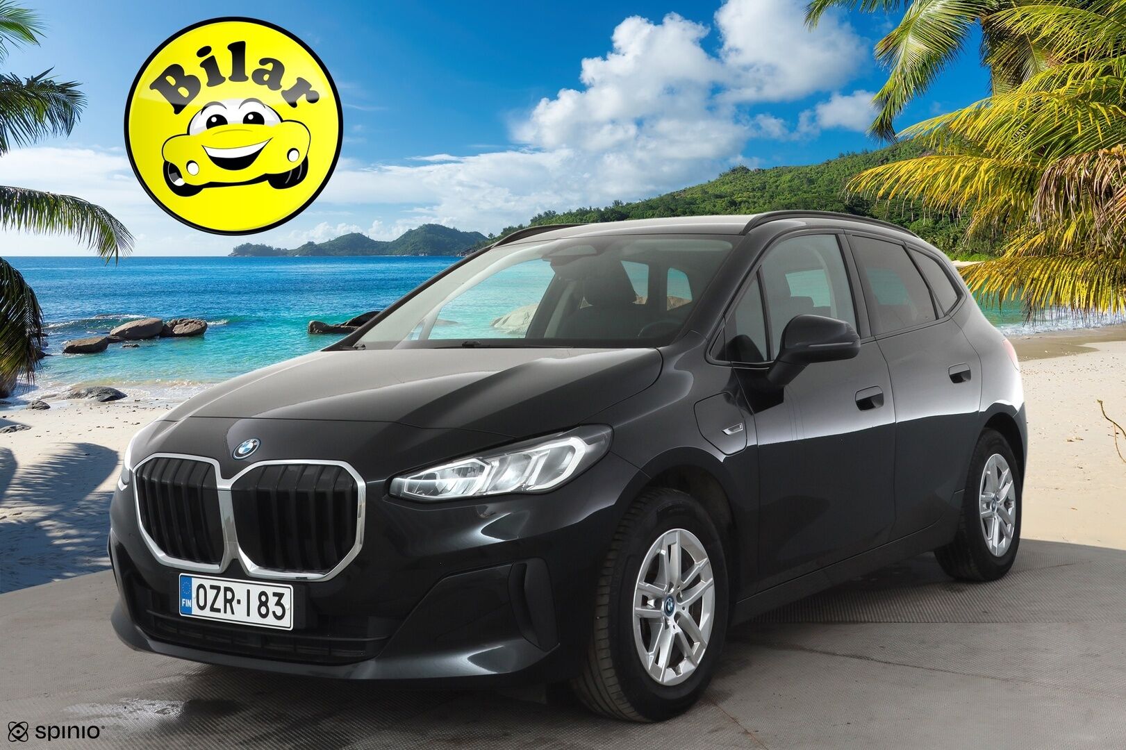 BMW 225 2023 U06 Active Tourer 225e xDrive Charged Edition - | Vakkari | Lisälämmitin | Koukku | Widescreen | Hierovat nahat | P.Kamera | LED | H/K | Apple&Android | 1.Om Suomi-auto | Kahdet Renkaat | Merkkihuollettu |