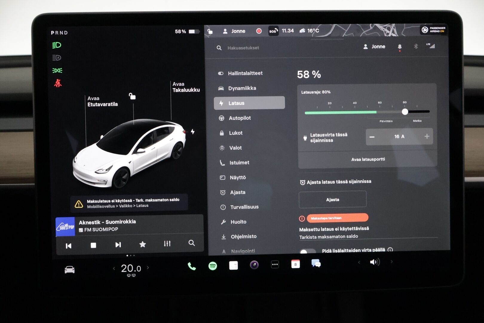Tesla Model 3 2021 Long Range - *Tehdastakuu / ILP / Autopilot / Premium sound / Lasikatto*