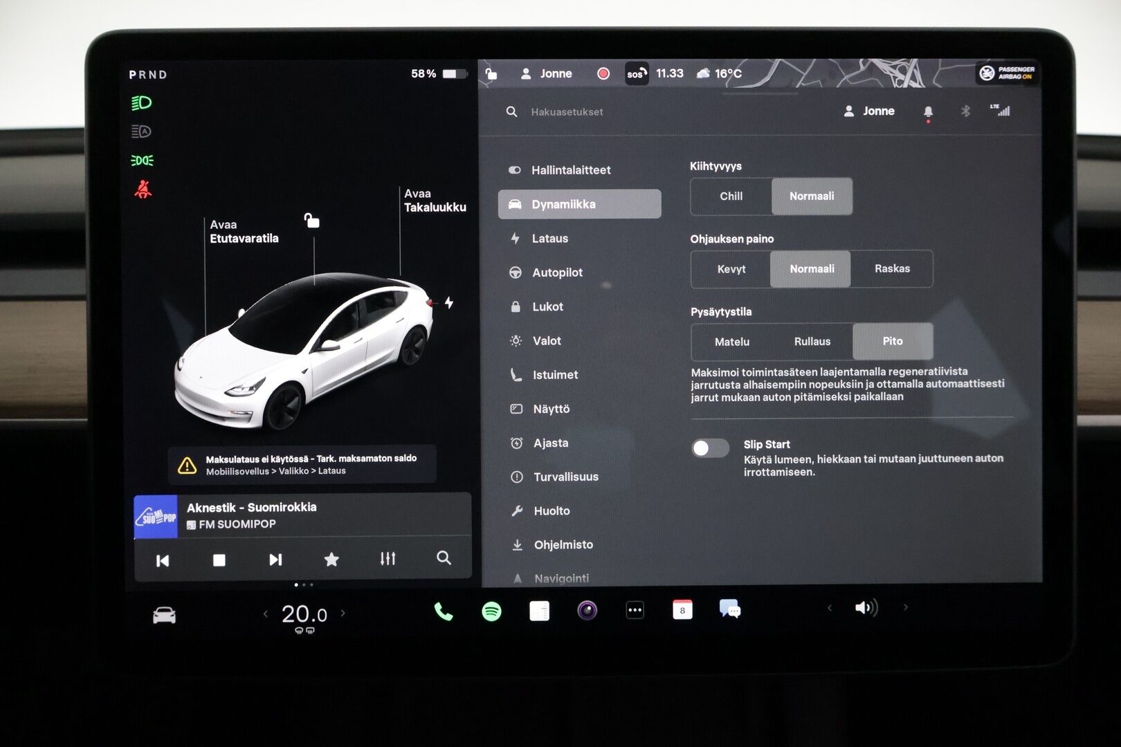 Tesla Model 3 2021 Long Range - *Tehdastakuu / ILP / Autopilot / Premium sound / Lasikatto*
