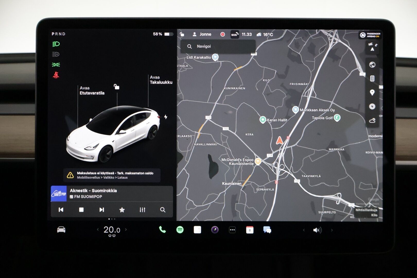 Tesla Model 3 2021 Long Range - *Tehdastakuu / ILP / Autopilot / Premium sound / Lasikatto*