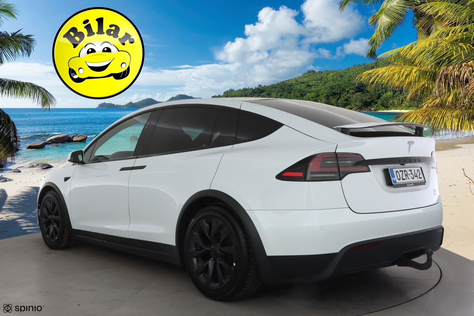 Tesla Model X 2023 Plaid 6-P - | Koukku | ILP | ACC | Ilma-alusta | P.Kamera | Ilmastoitu Muistipenkki | LED | Premium Audio | Kaistavahti | Navi | Keyless | 1-om Suomi-auto | 2x Latauskaapelit | Kahdet renkaat |