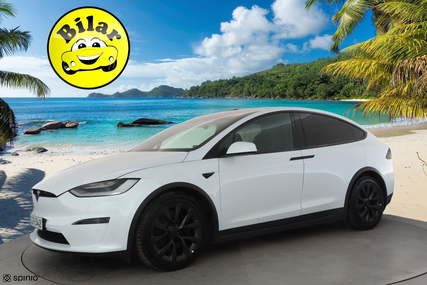 Tesla Model X 2023 Plaid 6-P - | Koukku | ILP | ACC | Ilma-alusta | P.Kamera | Ilmastoitu Muistipenkki | LED | Premium Audio | Kaistavahti | Navi | Keyless | 1-om Suomi-auto | 2x Latauskaapelit | Kahdet renkaat |