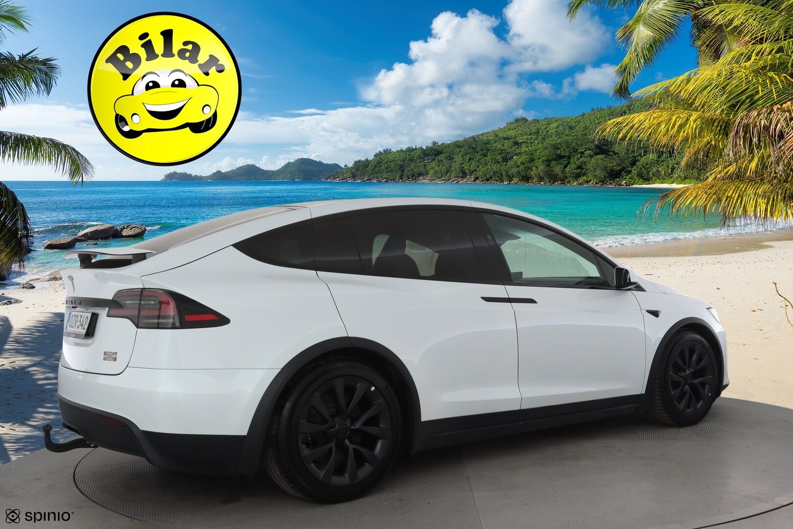 Tesla Model X 2023 Plaid 6-P - | Koukku | ILP | ACC | Ilma-alusta | P.Kamera | Ilmastoitu Muistipenkki | LED | Premium Audio | Kaistavahti | Navi | Keyless | 1-om Suomi-auto | 2x Latauskaapelit | Kahdet renkaat |