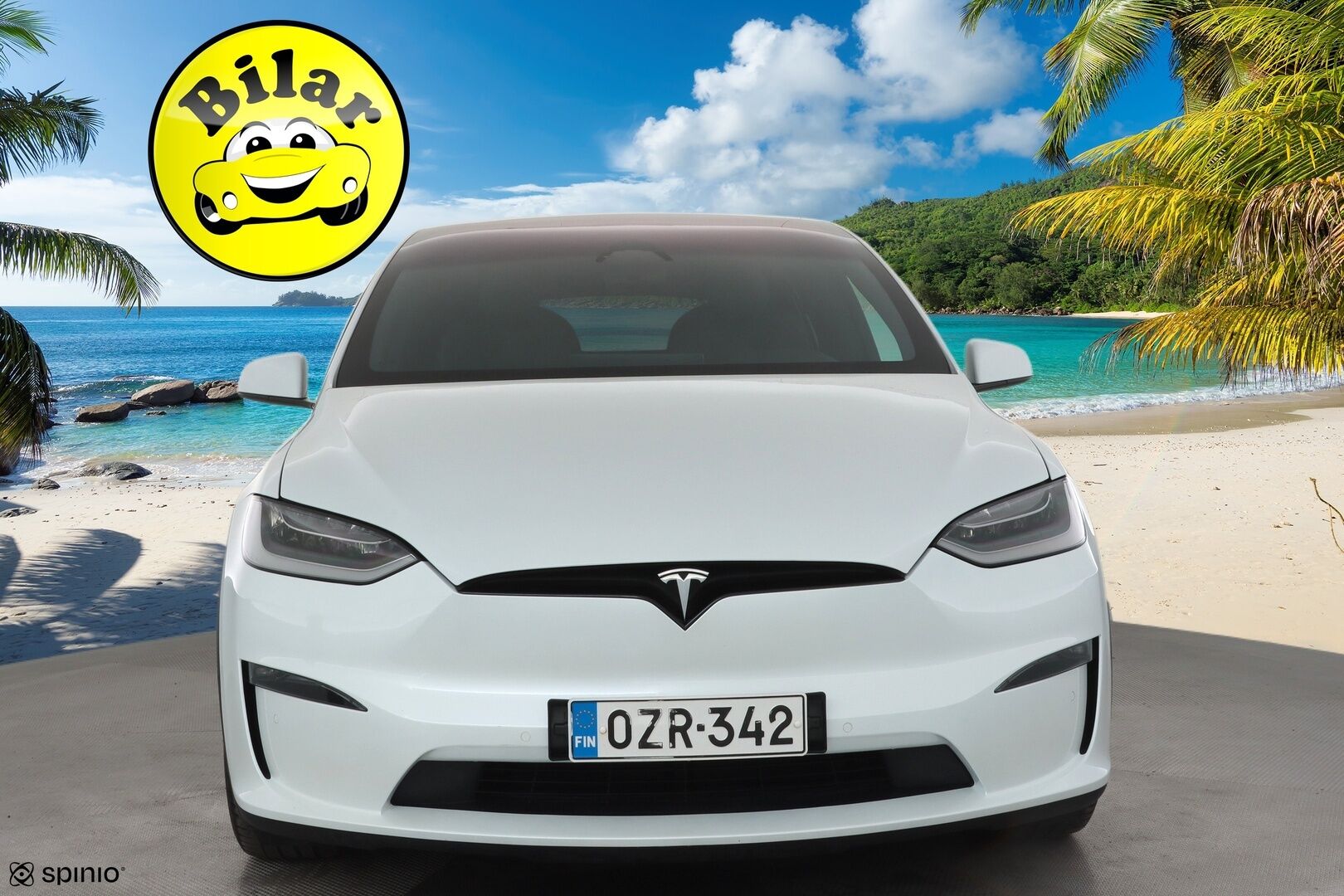 Tesla Model X 2023 Plaid 6-P - | Koukku | ILP | ACC | Ilma-alusta | P.Kamera | Ilmastoitu Muistipenkki | LED | Premium Audio | Kaistavahti | Navi | Keyless | 1-om Suomi-auto | 2x Latauskaapelit | Kahdet renkaat |