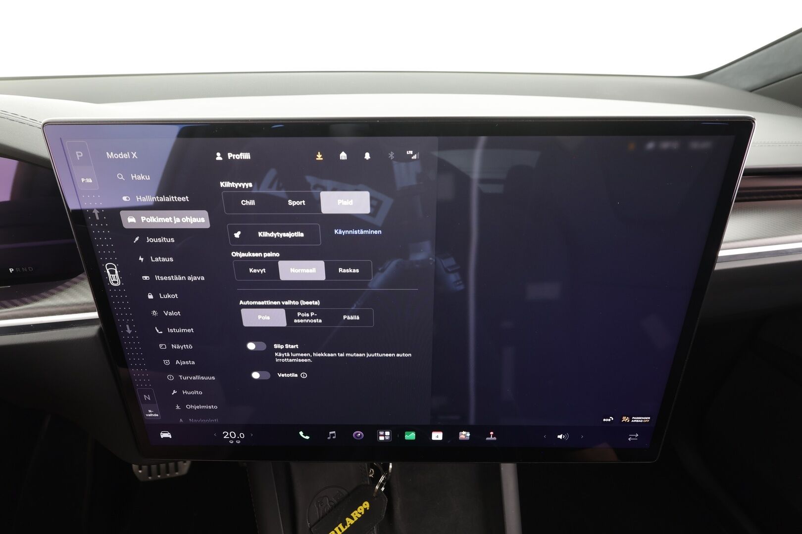 Tesla Model X 2023 Plaid 6-P - | Koukku | ILP | ACC | Ilma-alusta | P.Kamera | Ilmastoitu Muistipenkki | LED | Premium Audio | Kaistavahti | Navi | Keyless | 1-om Suomi-auto | 2x Latauskaapelit | Kahdet renkaat |