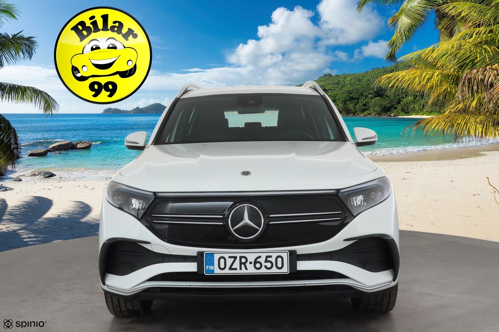 Mercedes-Benz EQB 2023 300 4MATIC Business AMG * Widescreen / P.Kamera / LED / Kaistavahti / Nahka-Alcantara / Navi / Keyless * - 1-om Suomi-auto / 2x Latauskaapelit / Kahdet renkaat aluvanteilla - HULLUT AVAJAISHULINAT KORKOTARJOUS 3,29 %