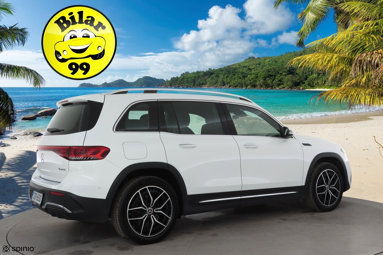 Mercedes-Benz EQB 2023 300 4MATIC Business AMG * Widescreen / P.Kamera / LED / Kaistavahti / Nahka-Alcantara / Navi / Keyless * - 1-om Suomi-auto / 2x Latauskaapelit / Kahdet renkaat aluvanteilla - HULLUT AVAJAISHULINAT KORKOTARJOUS 3,29 %