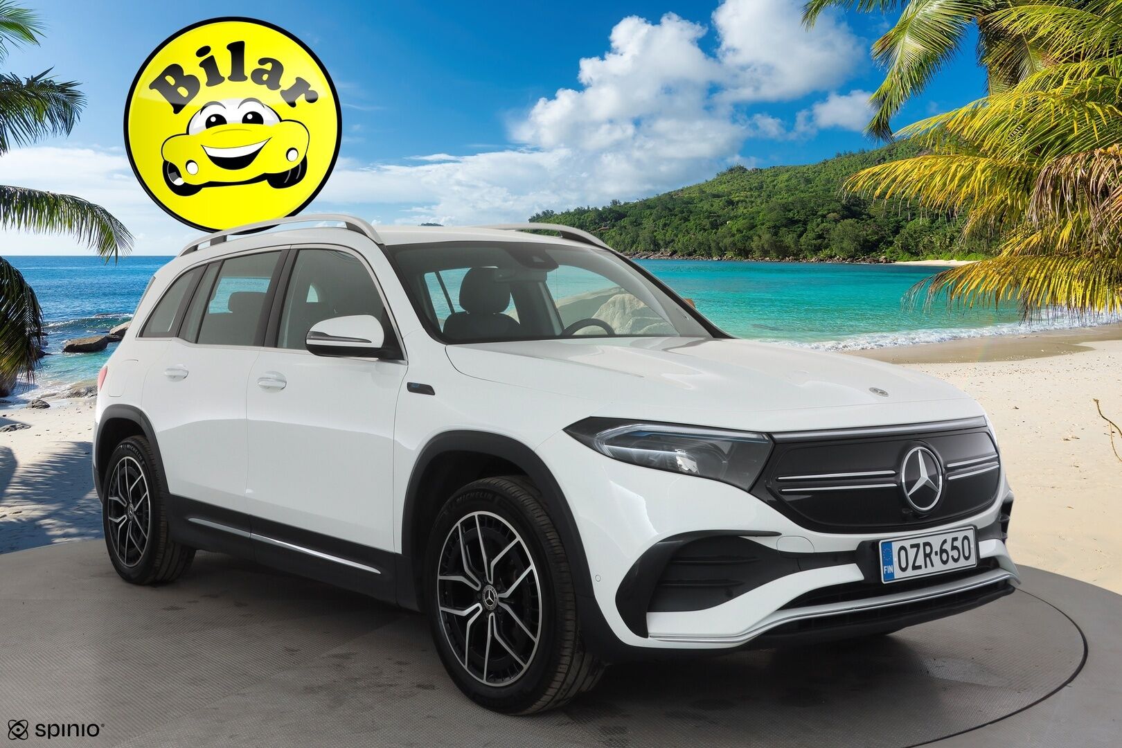 Mercedes-Benz EQB 2023 300 4MATIC Business AMG - | AMG | 1x omisteinen | Led high performance | ALV | Widescreen | Kasitavahti | KeylessGo | Kamera | 