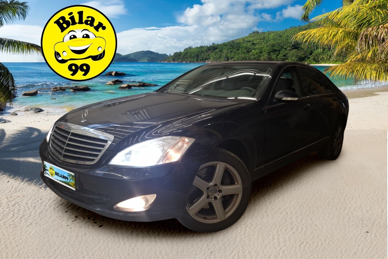 Mercedes-Benz S 2006 320 CDI 4Matic L * Lang / AirMatic / Sähköpenkit muistilla / Kattoluukku / HarmanKardon / Koukku / Aurinkoverho * - * Langi / Huikeat varusteet / Yhdellä omistajalla Suomessa / 2x renkaat * - HULLUT AVAJAISHULINAT KORKOTARJOUS 3,29 %