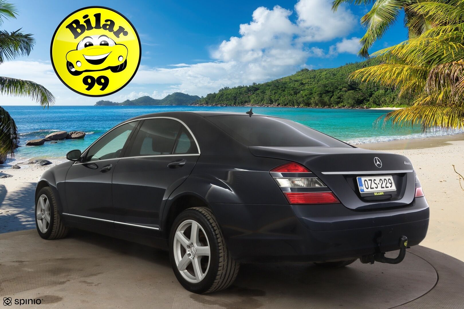 Mercedes-Benz S 2007 320 CDI 4Matic L * Lang / AirMatic / Sähköpenkit muistilla / Kattoluukku / HarmanKardon / Koukku / Aurinkoverho * - * Langi / Huikeat varusteet / Yhdellä omistajalla Suomessa / 2x renkaat * - HULLUT AVAJAISHULINAT KORKOTARJOUS 3,29 %