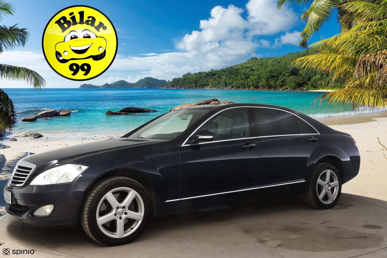 Mercedes-Benz S 2007 320 CDI 4Matic L * Lang / AirMatic / Sähköpenkit muistilla / Kattoluukku / HarmanKardon / Koukku / Aurinkoverho * - * Langi / Huikeat varusteet / Yhdellä omistajalla Suomessa / 2x renkaat * - HULLUT AVAJAISHULINAT KORKOTARJOUS 3,29 %