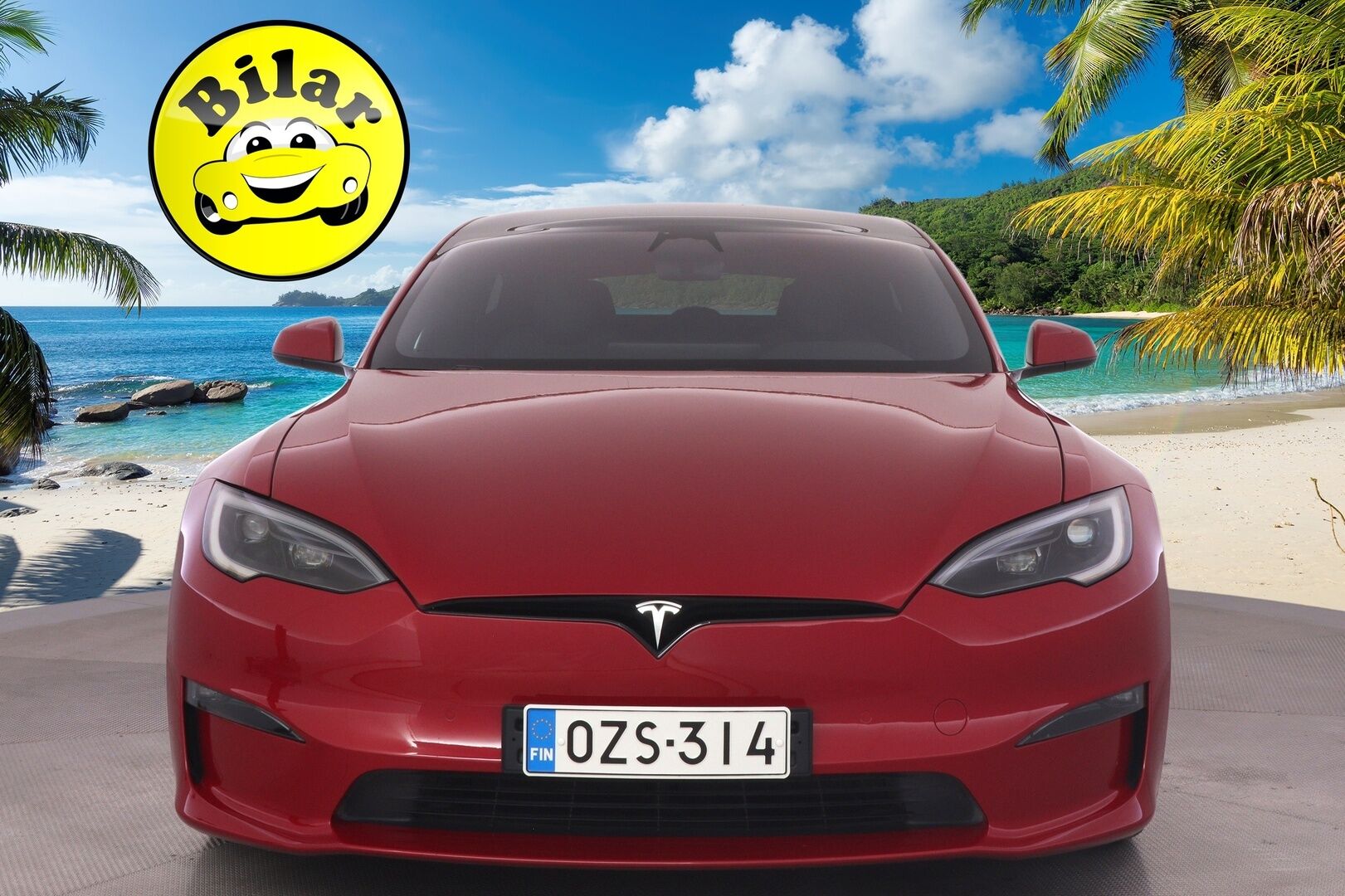 Tesla Model S 2023 Plaid - | Suomi-auto | Plaid | Ilm. Nahat | Yoke ratti | Ilma-alusta | Prem. Audio | ILP | Adapt. LED |