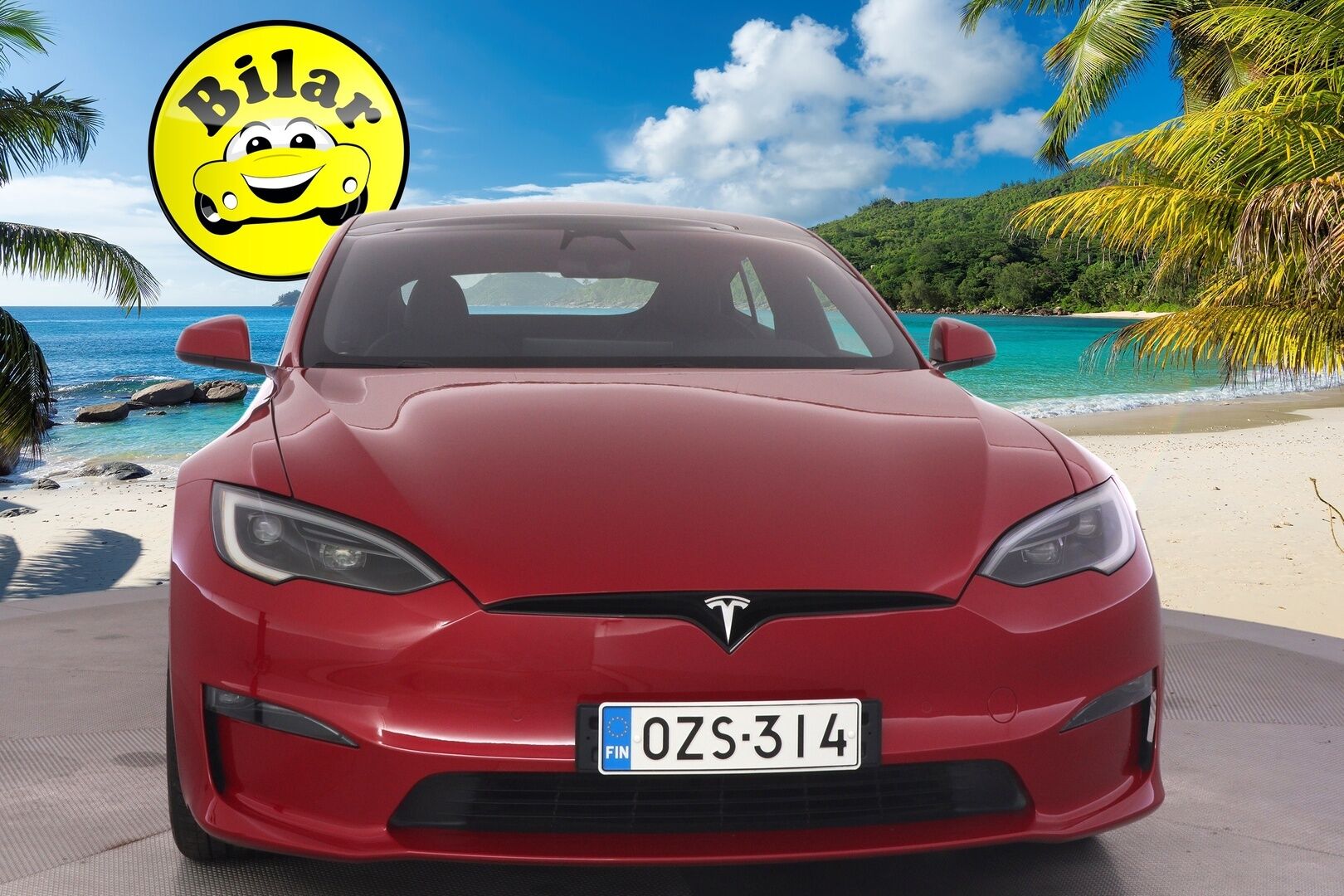 Tesla Model S 2023 Plaid - | Suomi-auto | Plaid | Ilm. Nahat | Yoke ratti | Ilma-alusta | Prem. Audio | ILP | Adapt. LED |