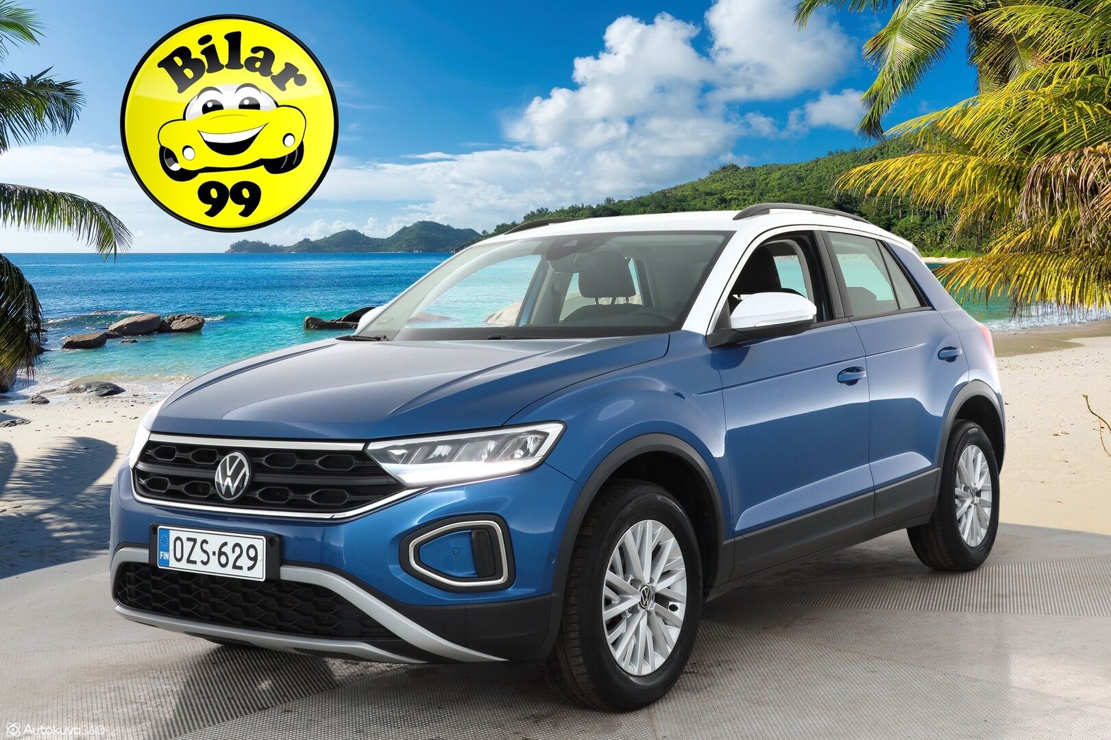 Volkswagen T-Roc 2023 Comfort 1,0 TSI 81 kW - 1-om. Suomi-auto / Webasto / Adapt.vakkari / Facelift / P.kamera / Keyless / Apple&Android / Ratinlämmitys