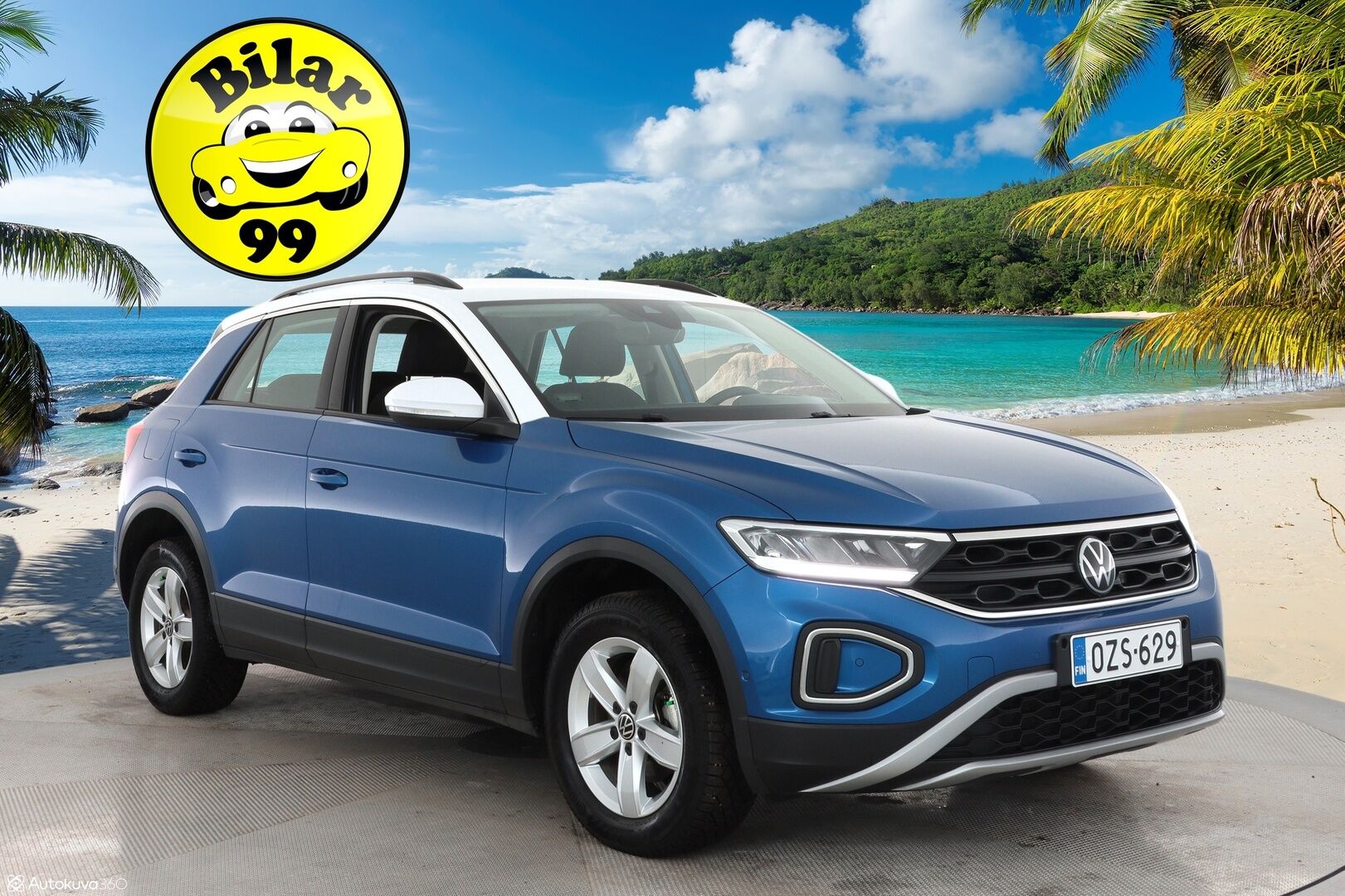 Volkswagen T-Roc 2023 Comfort 1,0 TSI 81 kW - 1-om. Suomi-auto / Webasto / Adapt.vakkari / Facelift / P.kamera / Keyless / Apple&Android / Ratinlämmitys
