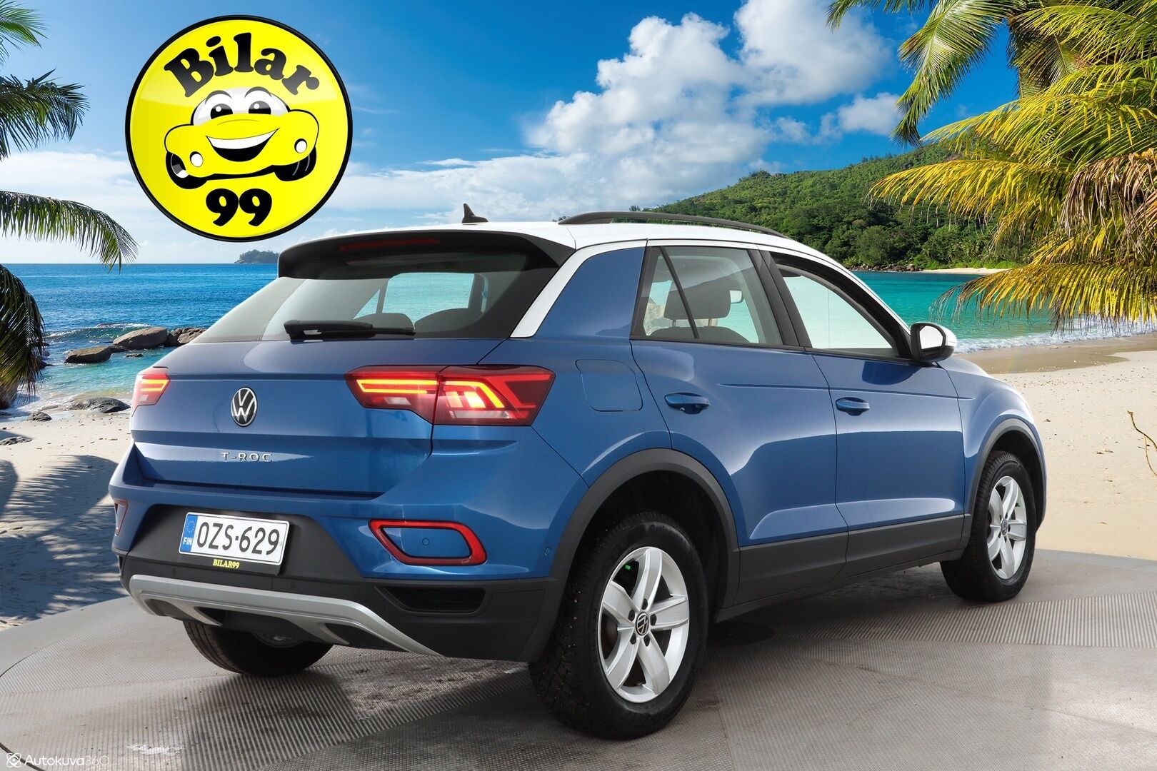 Volkswagen T-Roc 2023 Comfort 1,0 TSI 81 kW - 1-om. Suomi-auto / Webasto / Adapt.vakkari / Facelift / P.kamera / Keyless / Apple&Android / Ratinlämmitys