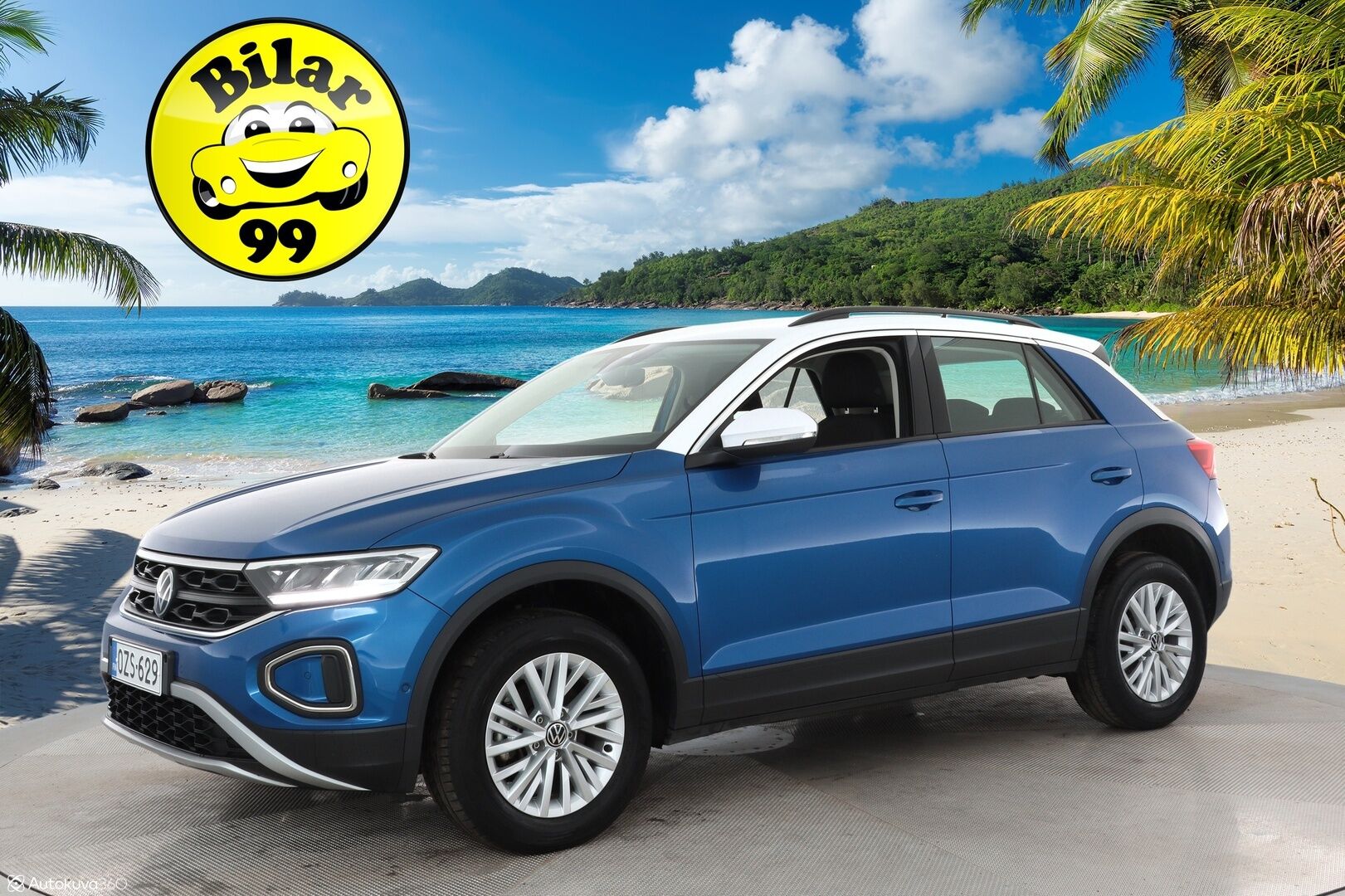 Volkswagen T-Roc 2023 Comfort 1,0 TSI 81 kW - 1-om. Suomi-auto / Webasto / Adapt.vakkari / Facelift / P.kamera / Keyless / Apple&Android / Ratinlämmitys