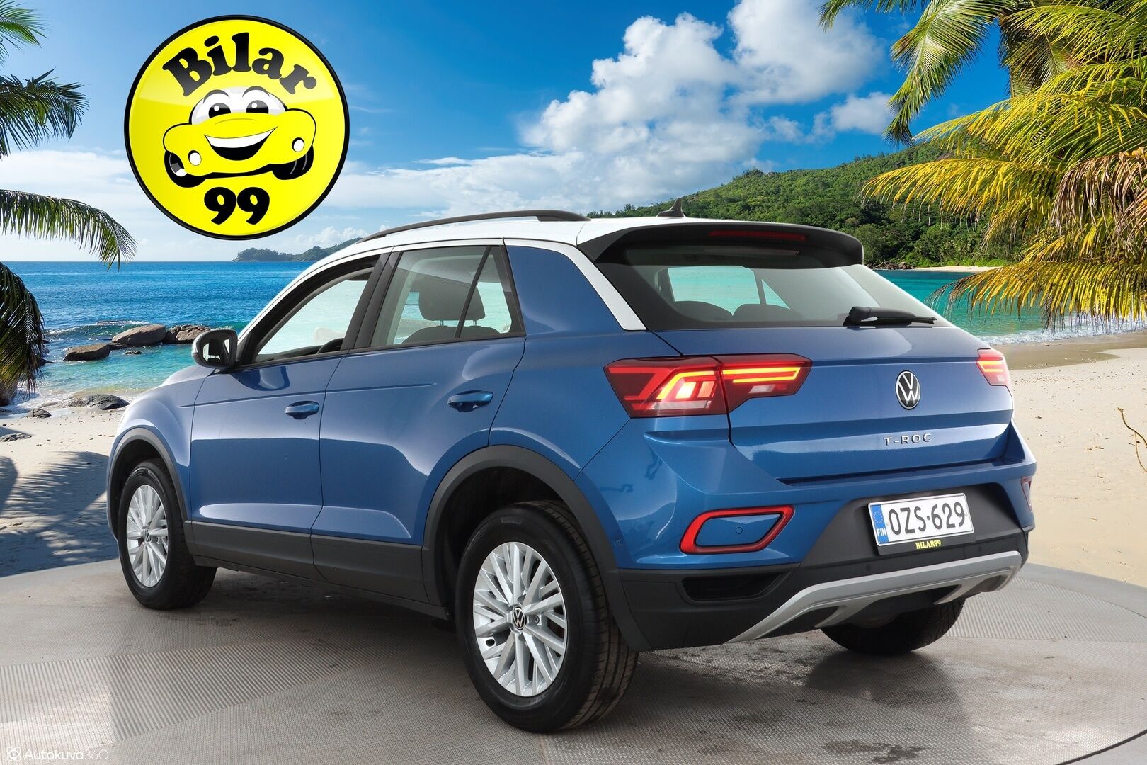 Volkswagen T-Roc 2023 Comfort 1,0 TSI 81 kW - 1-om. Suomi-auto / Webasto / Adapt.vakkari / Facelift / P.kamera / Keyless / Apple&Android / Ratinlämmitys