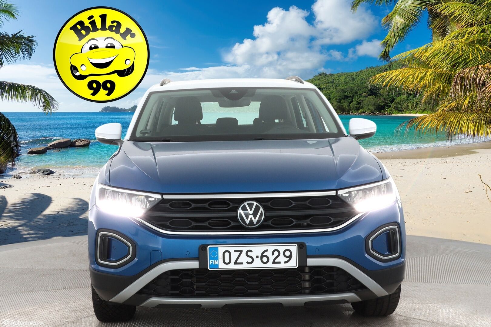 Volkswagen T-Roc 2023 Comfort 1,0 TSI 81 kW - 1-om. Suomi-auto / Webasto / Adapt.vakkari / Facelift / P.kamera / Keyless / Apple&Android / Ratinlämmitys