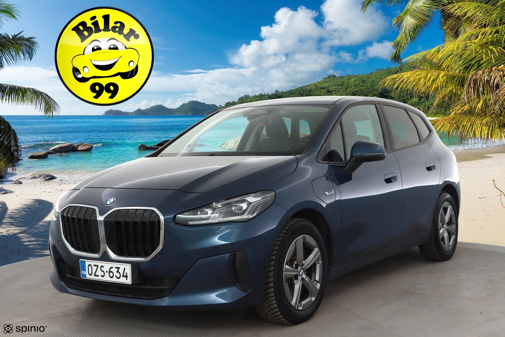 BMW 225 2023 U06 Active Tourer 225e xDrive Charged Edition *ACC / P.kamera / Adapt.LED / Comfort Access / Navi / Sähköluukku* - 1.Om Suomi-auto / Akku kuntotarkastettu / Kahdet renkaat aluvanteilla / Merkkihuollettu