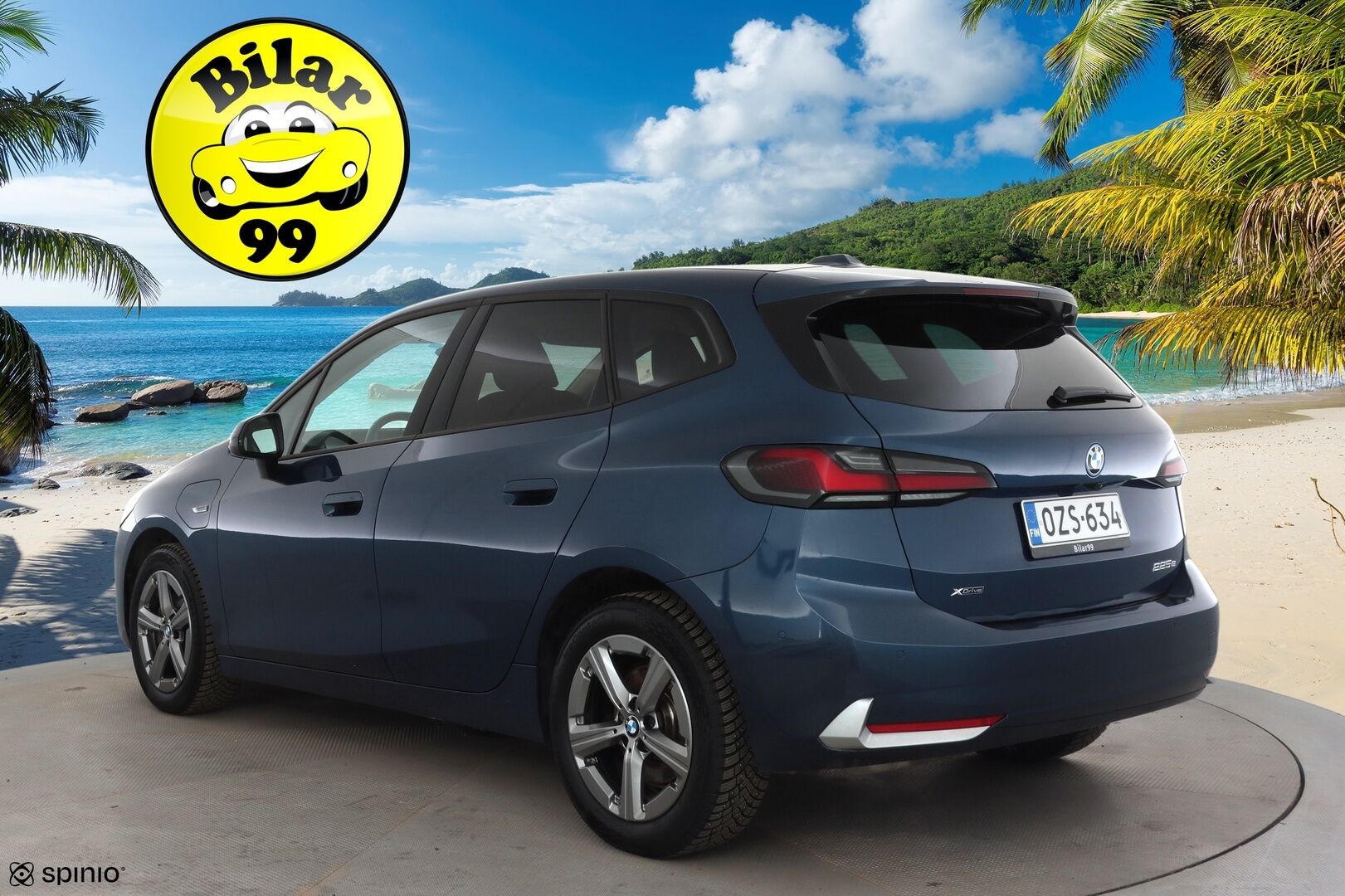 BMW 225 2023 U06 Active Tourer 225e xDrive Charged Edition *ACC / P.kamera / Adapt.LED / Comfort Access / Navi / Sähköluukku* - 1.Om Suomi-auto / Akku kuntotarkastettu / Kahdet renkaat aluvanteilla / Merkkihuollettu - HULLUT AVAJAISHULINAT KORKOTARJOUS 3,29 %