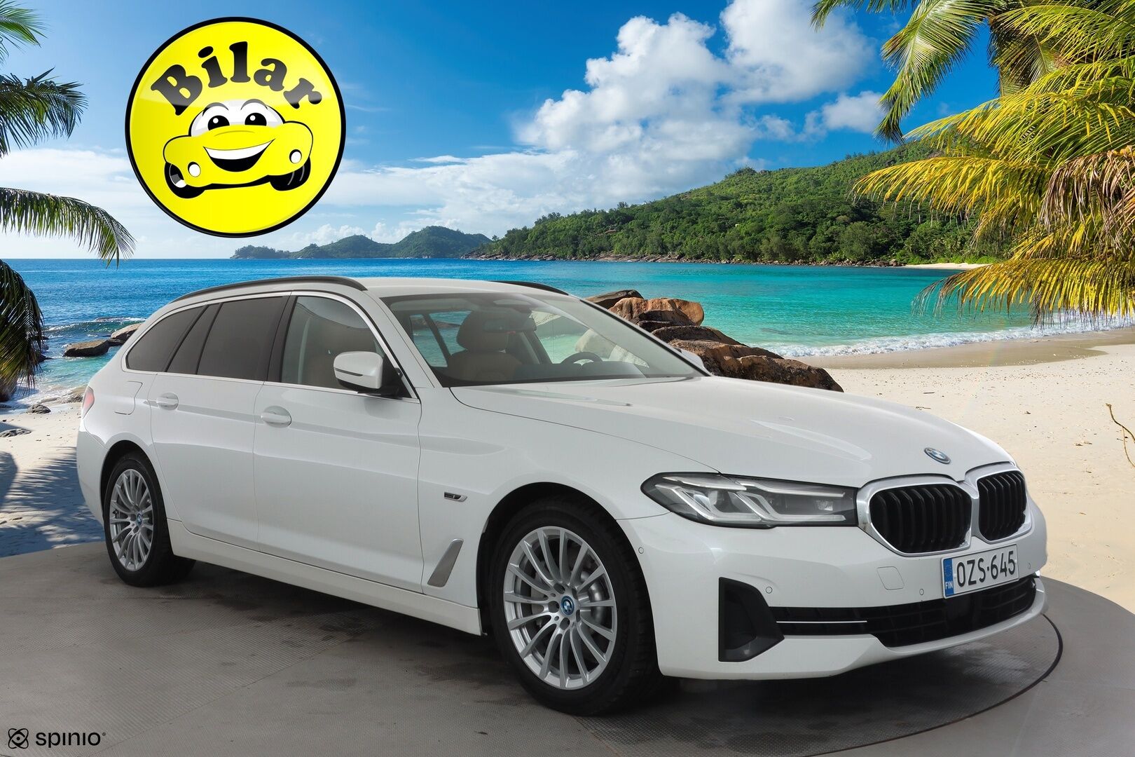 BMW 530 2023 G31 Touring 530e xDrive A Charged Edition - | ACC | HIFI | Konjakkinahat | Xtraboost | Sporttipenkit | Comfort Access | BSM | Ambient | P.kamera | Lämm. ratti | 1-om suomiauto | Merkkihuollot |