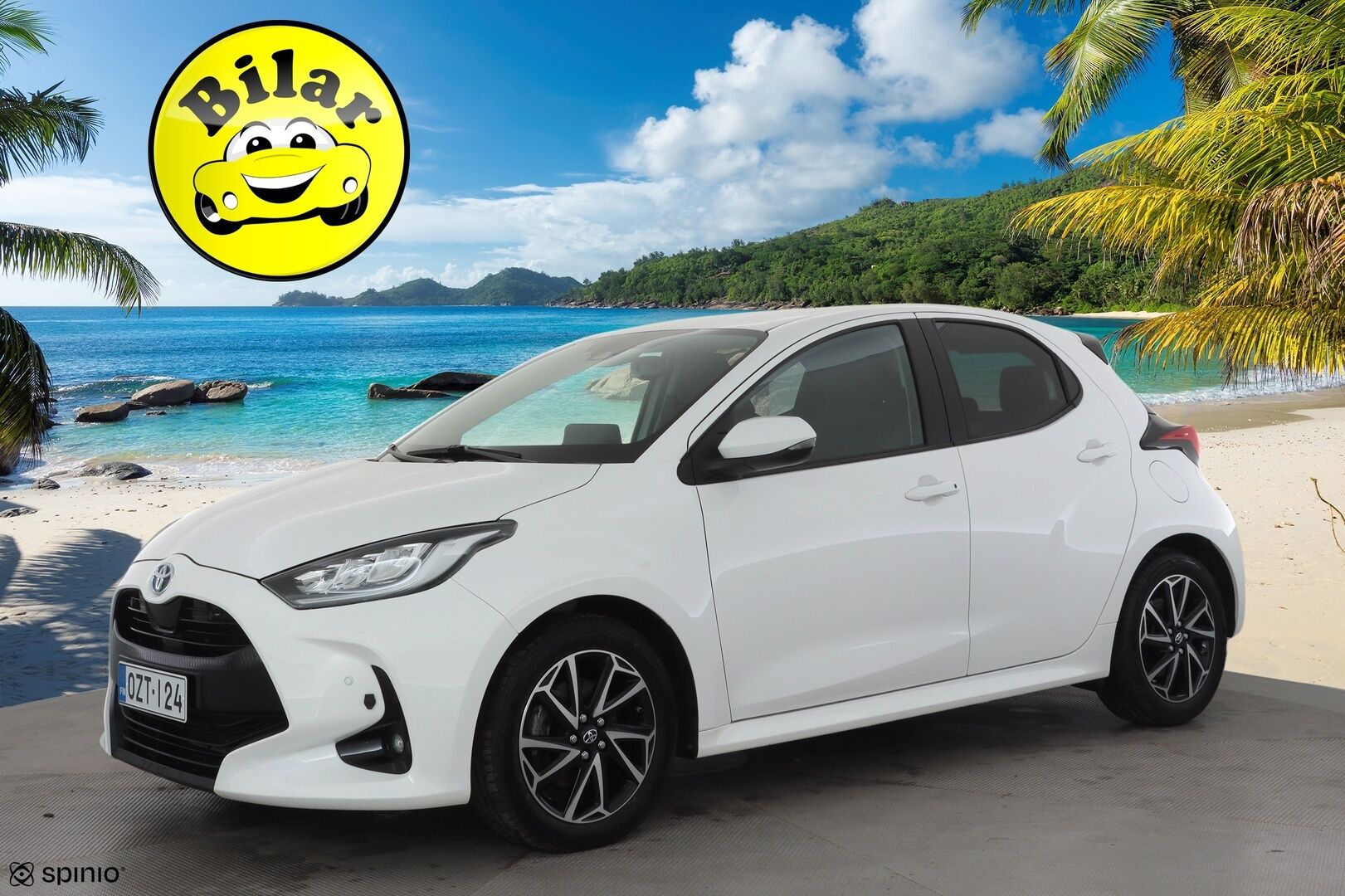Toyota Yaris 2023 1,5 Hybrid Style - | ACC | LED | LTA | BSM | RCTA | P.kamera | Keyless | Lohko+sisälämmitin | Navi | Apple & Android | Lämm. ratti | Merkkihuollot |
