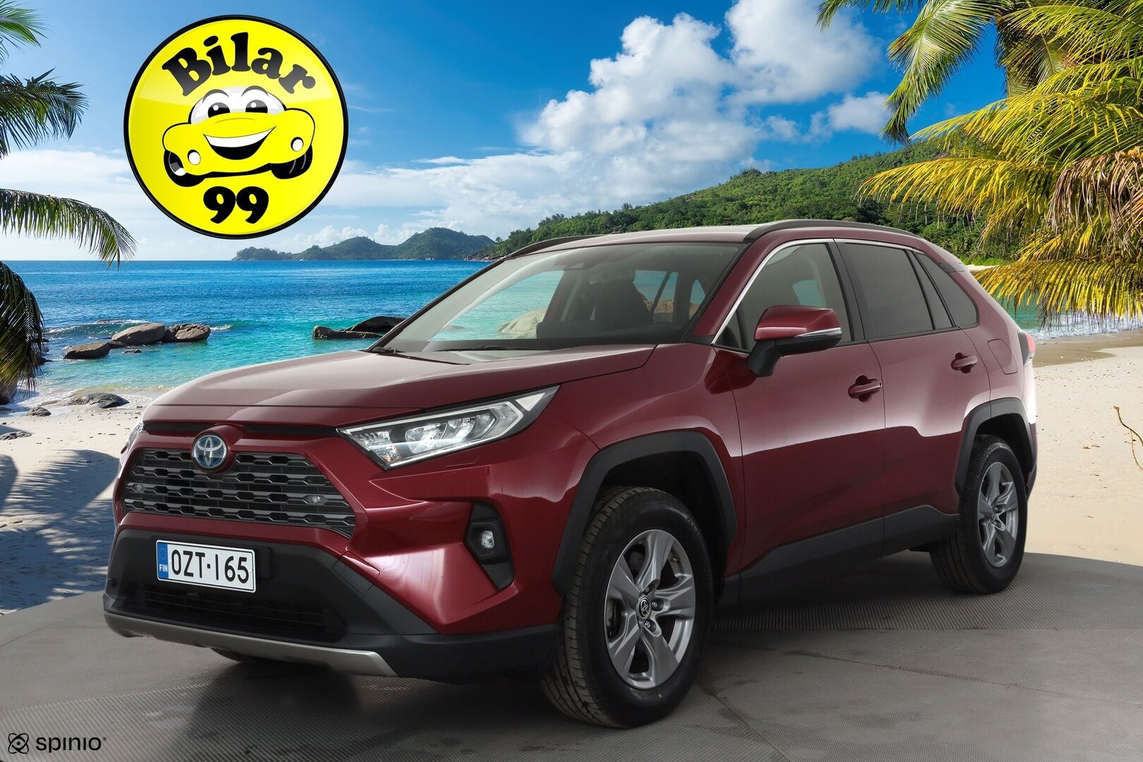 Toyota RAV4 2023 2,5 Hybrid Plus Edition * Webasto / ACC / LED / P.Kamera / Digimittaristo / Navi / Keyless - 1-om Suomi-auto / Kahdet renkaat aluvanteilla / Merkkihuollot - HULLUT AVAJAISHULINAT KORKOTARJOUS 3,29 %