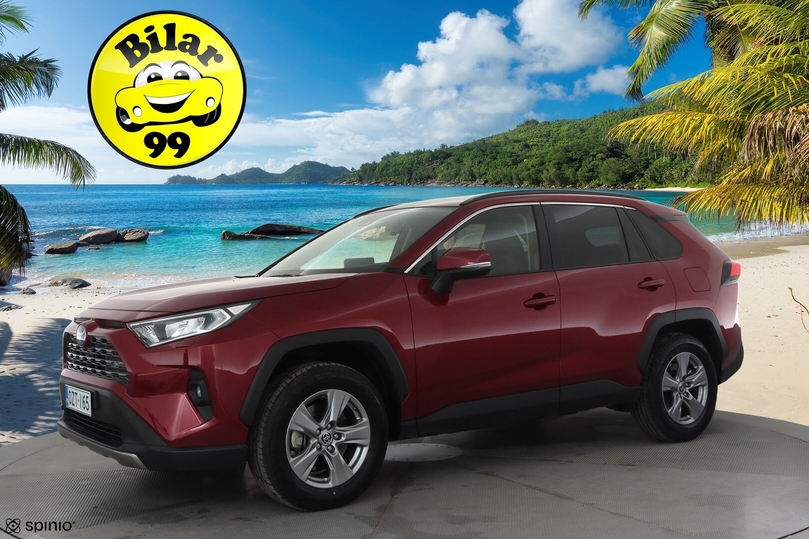 Toyota RAV4 2023 2,5 Hybrid Plus Edition * Webasto / ACC / LED / P.Kamera / Digimittaristo / Navi / Keyless - 1-om Suomi-auto / Kahdet renkaat aluvanteilla / Merkkihuollot - HULLUT AVAJAISHULINAT KORKOTARJOUS 3,29 %