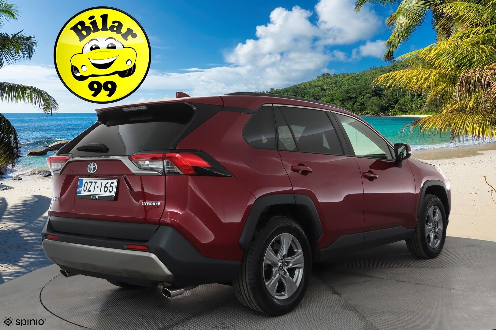 Toyota RAV4 2023 2,5 Hybrid Plus Edition * Webasto / ACC / LED / P.Kamera / Digimittaristo / Navi / Keyless - 1-om Suomi-auto / Kahdet renkaat aluvanteilla / Merkkihuollot - HULLUT AVAJAISHULINAT KORKOTARJOUS 3,29 %