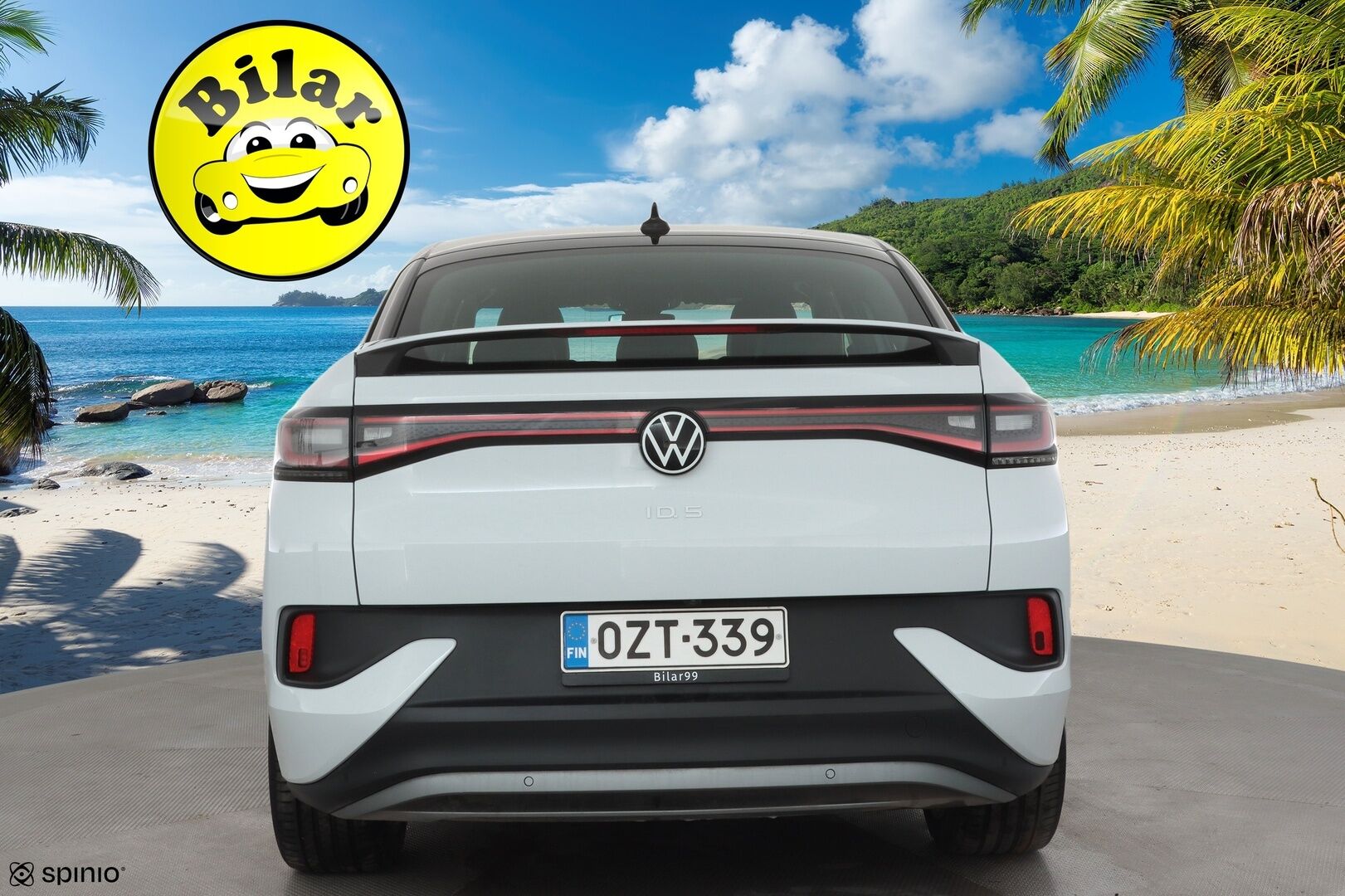 Volkswagen ID.5 2023 Pro Performance 150 kW, akku 77 kWh - | ILP | ACC | LED | P.Kamera | Navi | Kaistavahti | Keyless | Digimittaristo | Nahka-Alcantara | Ratinlämmitys | Kahdet renkaat | Suomi-auto | 2x Latauskaapelit | Merkkihuollot |