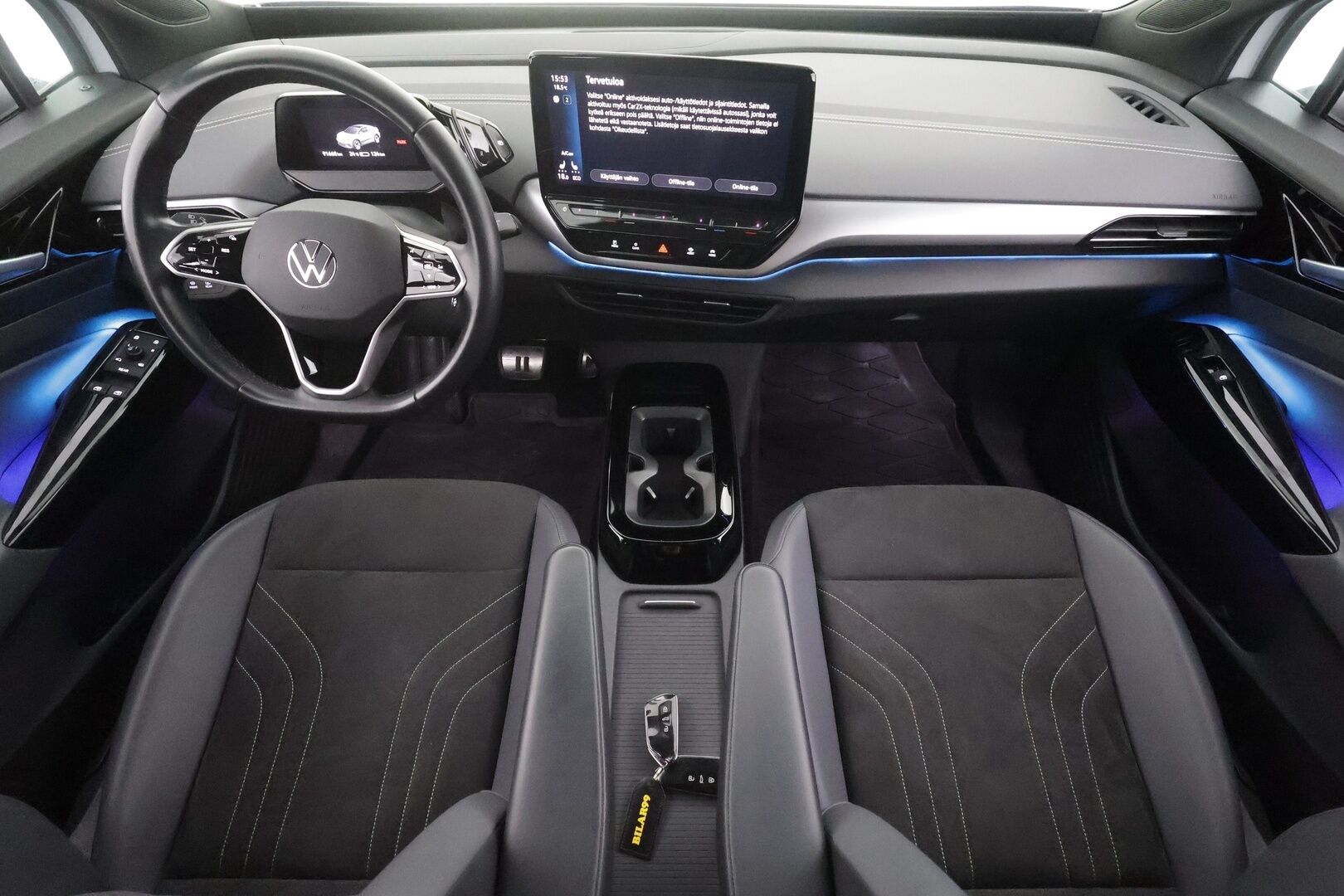 Volkswagen ID.5 2023 Pro Performance 150 kW, akku 77 kWh - | ILP | ACC | LED | P.Kamera | Navi | Kaistavahti | Keyless | Digimittaristo | Nahka-Alcantara | Ratinlämmitys | Kahdet renkaat | Suomi-auto | 2x Latauskaapelit | Merkkihuollot |