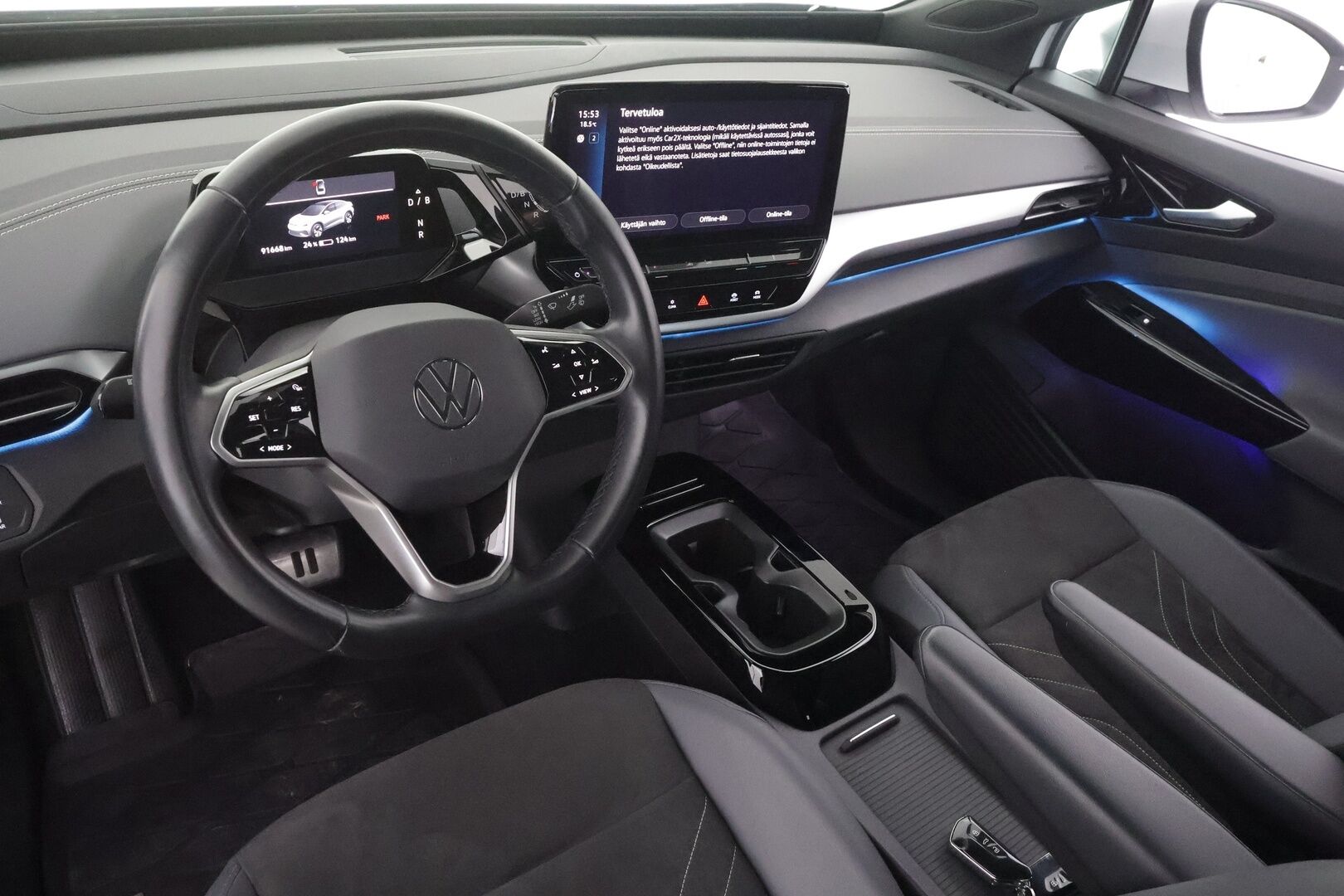 Volkswagen ID.5 2023 Pro Performance 150 kW, akku 77 kWh - | ILP | ACC | LED | P.Kamera | Navi | Kaistavahti | Keyless | Digimittaristo | Nahka-Alcantara | Ratinlämmitys | Kahdet renkaat | Suomi-auto | 2x Latauskaapelit | Merkkihuollot |
