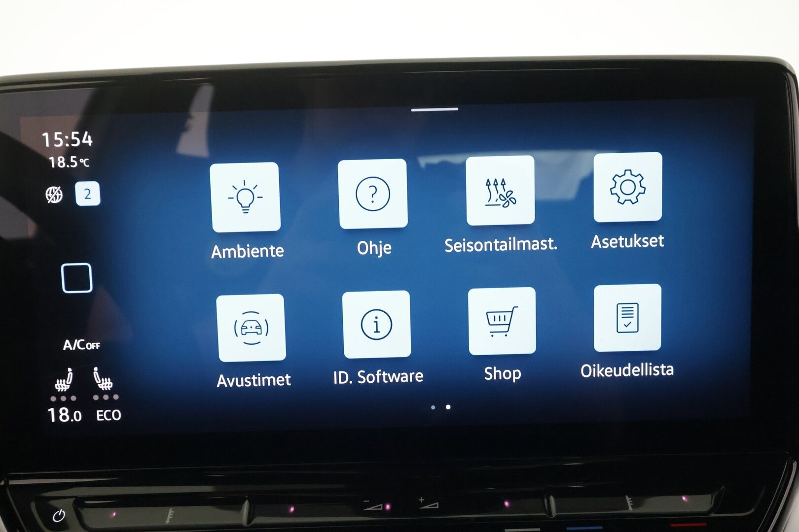 Volkswagen ID.5 2023 Pro Performance 150 kW, akku 77 kWh - | ILP | ACC | LED | P.Kamera | Navi | Kaistavahti | Keyless | Digimittaristo | Nahka-Alcantara | Ratinlämmitys | Kahdet renkaat | Suomi-auto | 2x Latauskaapelit | Merkkihuollot |