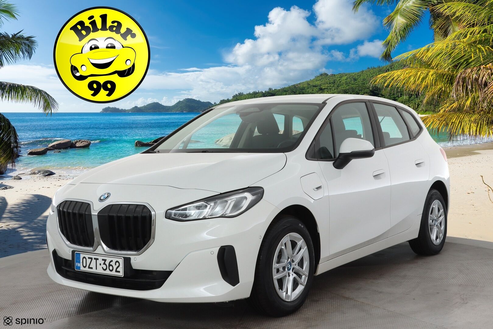 BMW 225 2023 U06 Active Tourer 225e xDrive Charged Edition * Vakkari / P.kamera / Navi / Ratinlämmitin / Sähköluukku / LED * - 1.Om Suomi-auto / Kahdet renkaat aluvanteilla / Merkkihuollettu