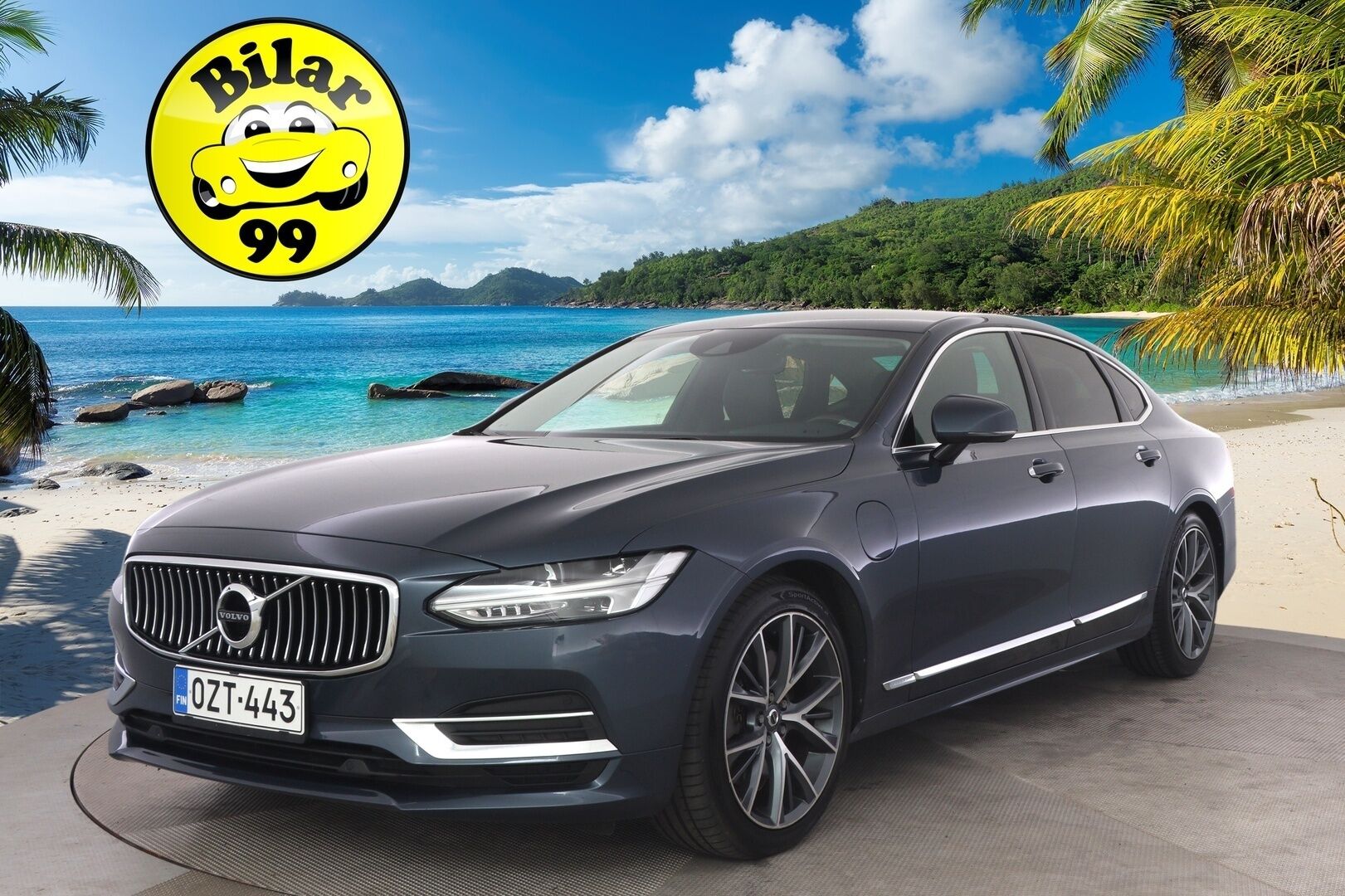 Volvo S90 2019 T8 AWD Inscription aut *Adapt. Vakkari / Webasto / Tutkat / CarPlay&Android Auto* - *Jakohihna vaihdettu 2024 / Juuri huollettu / 2x renkaat ja vanteet*