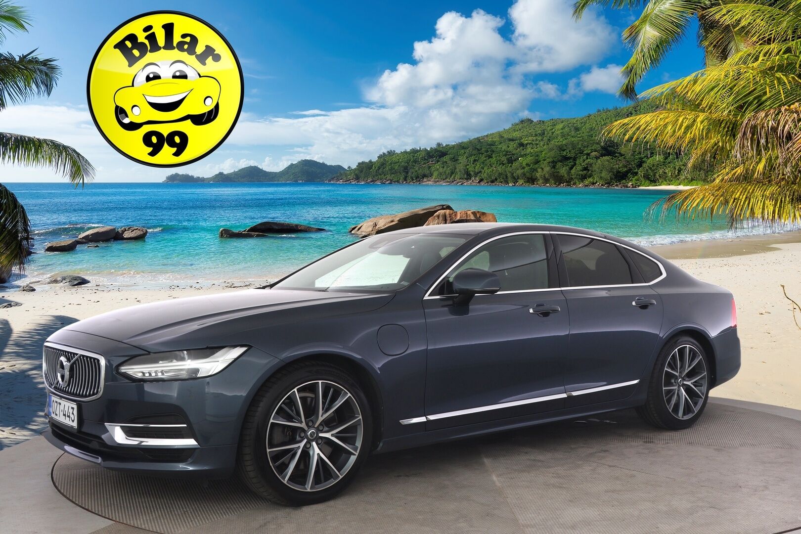 Volvo S90 2019 T8 AWD Inscription aut *Adapt. Vakkari / Webasto / Tutkat / CarPlay&Android Auto* - *Jakohihna vaihdettu 2024 / Juuri huollettu / 2x renkaat ja vanteet*