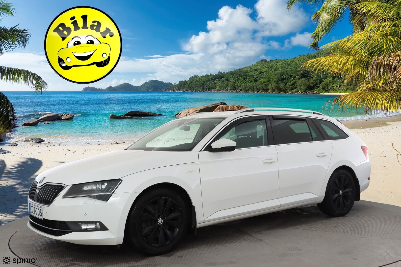 Skoda Superb 2018 Combi 2,0 TDI 190 4x4 L&K DSG Autom. - | ACC | Koukku | Webasto | Canton | Ilmastoidut muistinahat | P.kamera | Keyless | Lane Assist | BSM | Apple & Android | 2x renkaat aluin | 