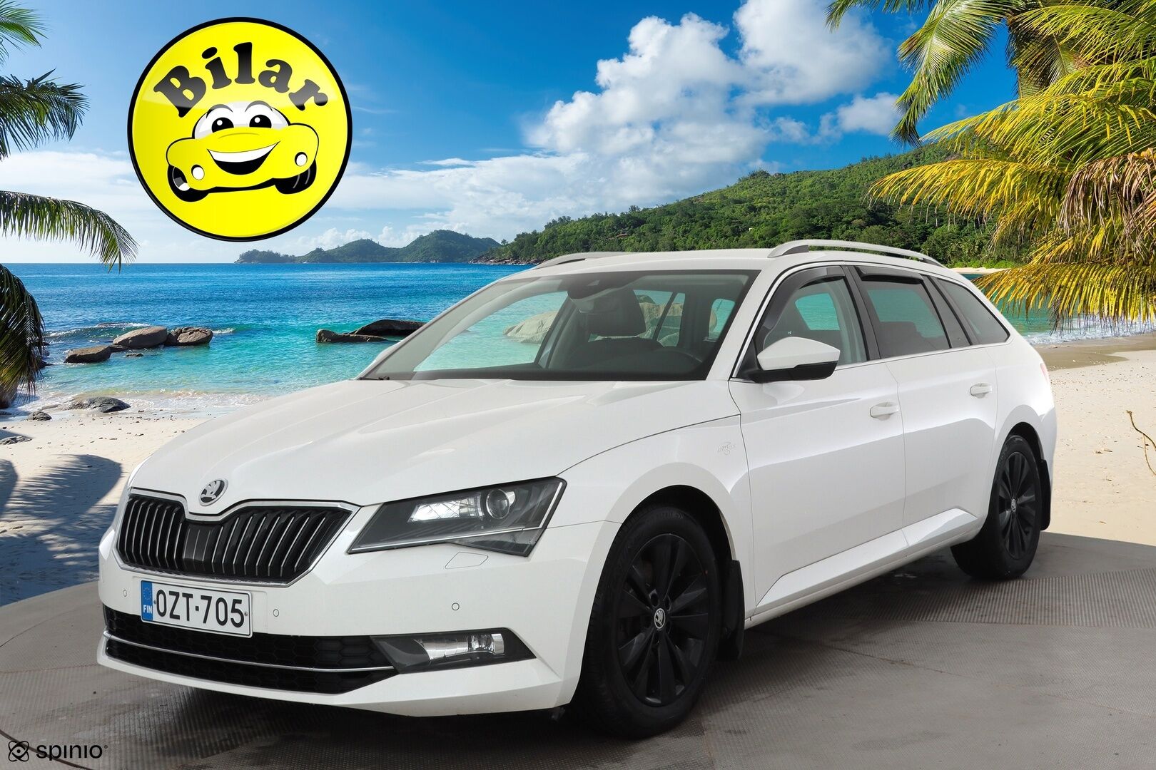 Skoda Superb 2018 Combi 2,0 TDI 190 4x4 L&K DSG Autom. - | ACC | Koukku | Webasto | Canton | Ilmastoidut muistinahat | P.kamera | Keyless | Lane Assist | BSM | Apple & Android | 2x renkaat aluin | 