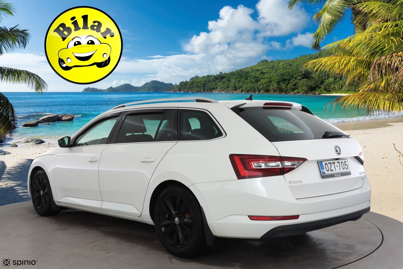 Skoda Superb 2018 Combi 2,0 TDI 190 4x4 L&K DSG Autom. - | ACC | Koukku | Webasto | Canton | Ilmastoidut muistinahat | P.kamera | Keyless | Lane Assist | BSM | Apple & Android | 2x renkaat aluin | 