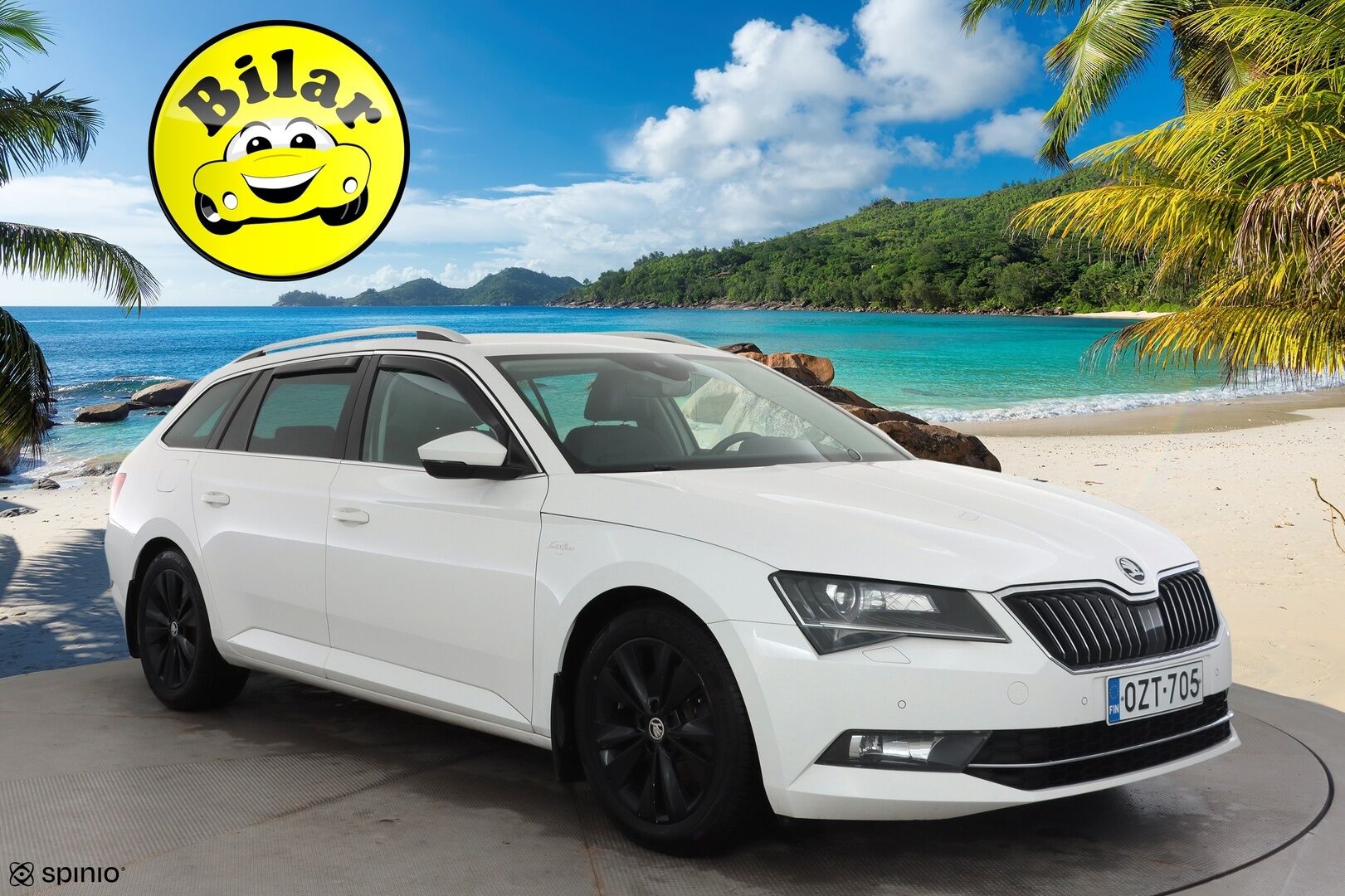 Skoda Superb 2018 Combi 2,0 TDI 190 4x4 L&K DSG Autom. - | ACC | Koukku | Webasto | Canton | Ilmastoidut muistinahat | P.kamera | Keyless | Lane Assist | BSM | Apple & Android | 2x renkaat aluin | 