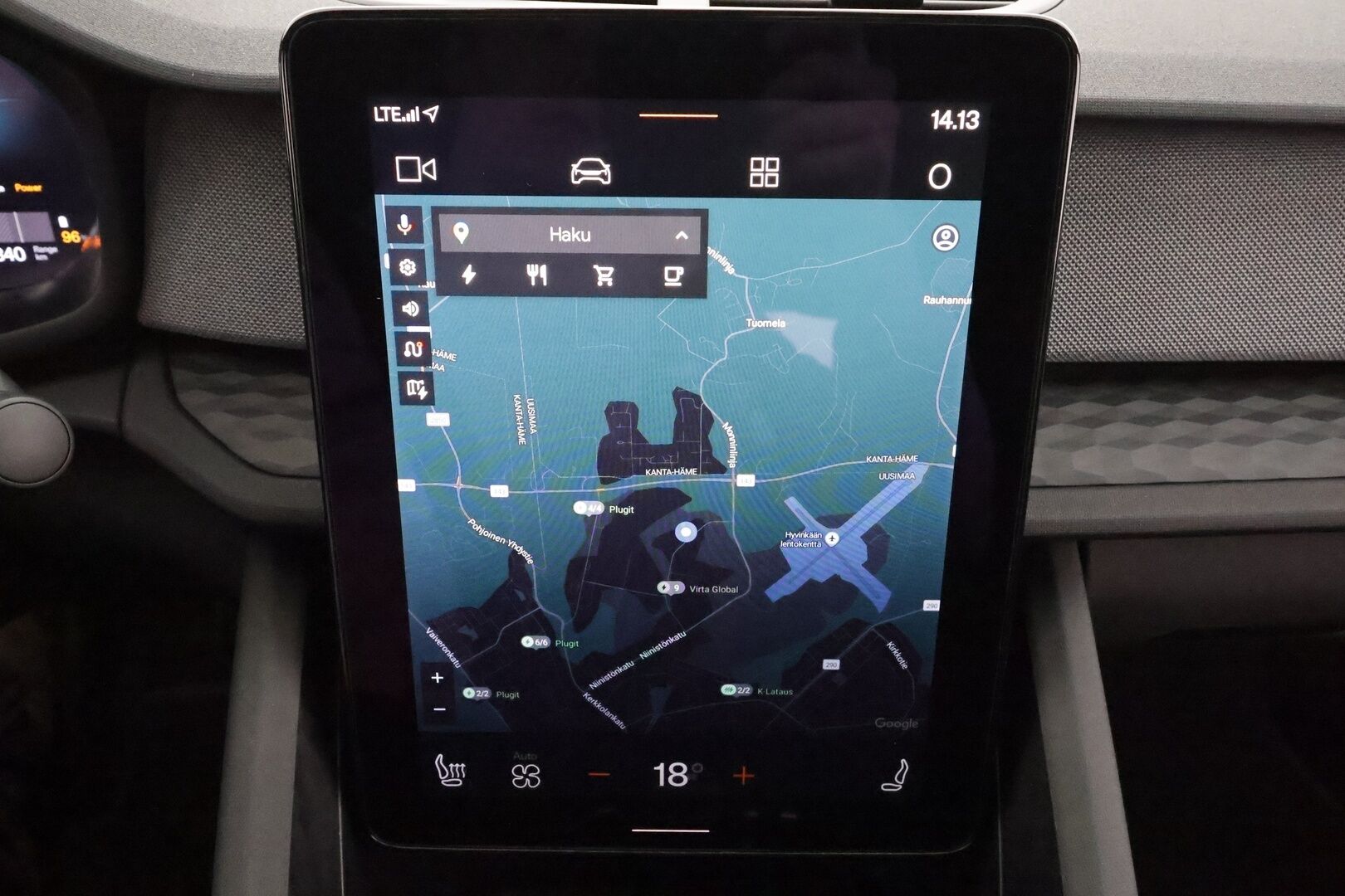 Polestar 2 2023 Standard Range Single Motor, 170kW * ACC / 360 / Koukku / LED / Muistipenkki / Navi / Keyless * - 1-om Suomi-auto / Akku kuntotarkastettu SoH 94,1% / Kahdet renkaat aluvanteilla