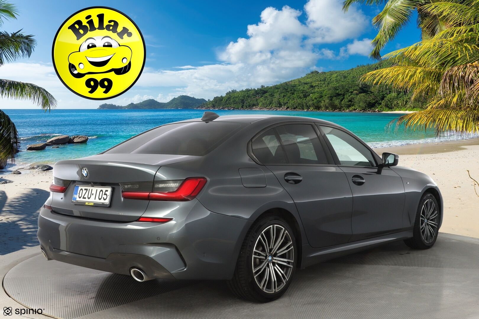 BMW 330 2020 F30 Sedan 330e A Business M Sport *Sport-penkit / Kamera / Nahkasisusta / Apple&Android / Ambient-Valaistus* - M-Sport / Juuri huollettu 
