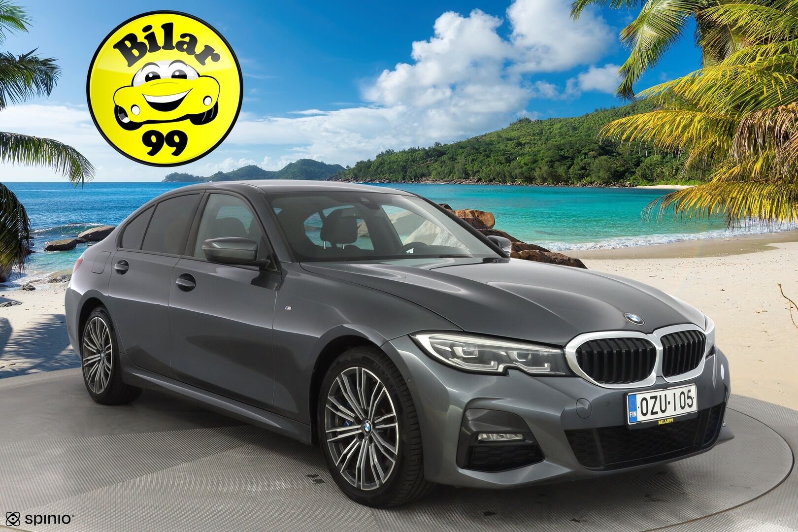 BMW 330 2020 F30 Sedan 330e A Business M Sport *Sport-penkit / Kamera / Nahkasisusta / Apple&Android / Ambient-Valaistus* - M-Sport / Juuri huollettu 