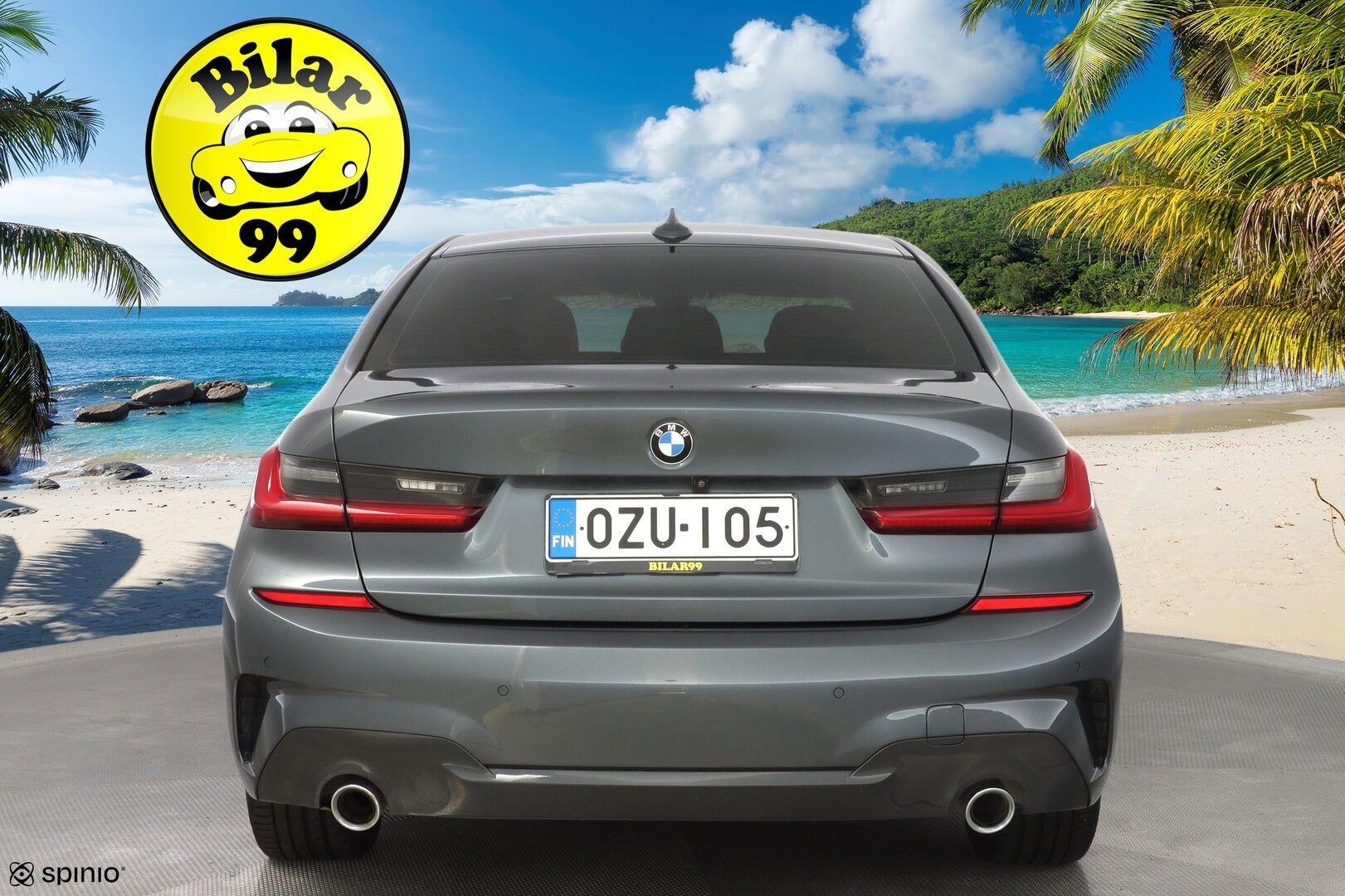 BMW 330 2020 F30 Sedan 330e A Business M Sport *Sport-penkit / Kamera / Nahkasisusta / Apple&Android / Ambient-Valaistus* - M-Sport / Juuri huollettu 