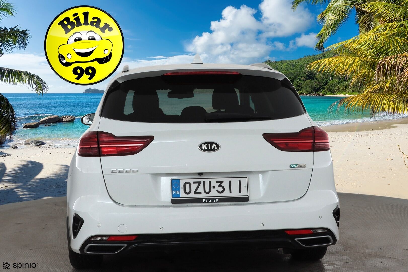 Kia Ceed 2020 1,6 GDI Plug-In Hybrid EX SW DCT * ACC / P.kamera / LED / Navi / KeylessGo / Puolinahat / Koukku * - Kahdet renkaat aluvanteilla - HULLUT JOULUT KORKOTARJOUS 2,49% 