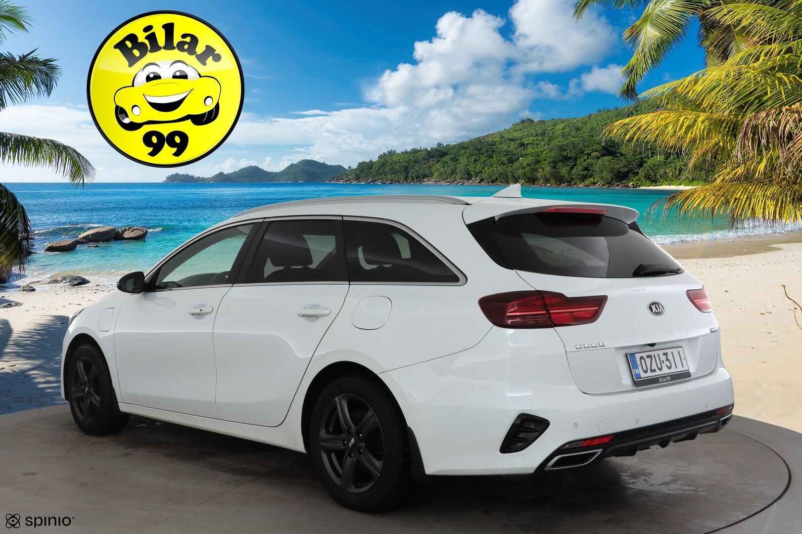 Kia Ceed 2020 1,6 GDI Plug-In Hybrid EX SW DCT * ACC / P.kamera / LED / Navi / KeylessGo / Puolinahat / Koukku * - Kahdet renkaat aluvanteilla - HULLUT JOULUT KORKOTARJOUS 2,49% 