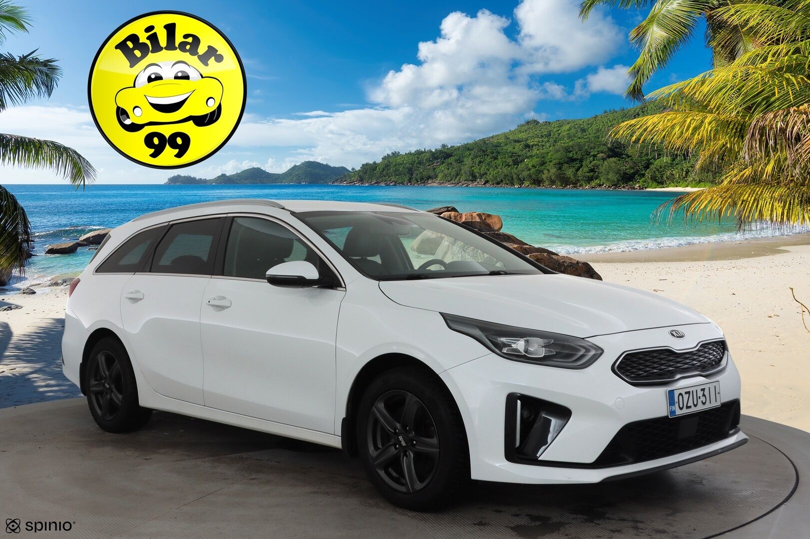 Kia Ceed 2020 1,6 GDI Plug-In Hybrid EX SW DCT * ACC / P.kamera / LED / Navi / KeylessGo / Puolinahat / Koukku * - Kahdet renkaat aluvanteilla - HULLUT JOULUT KORKOTARJOUS 2,49% 