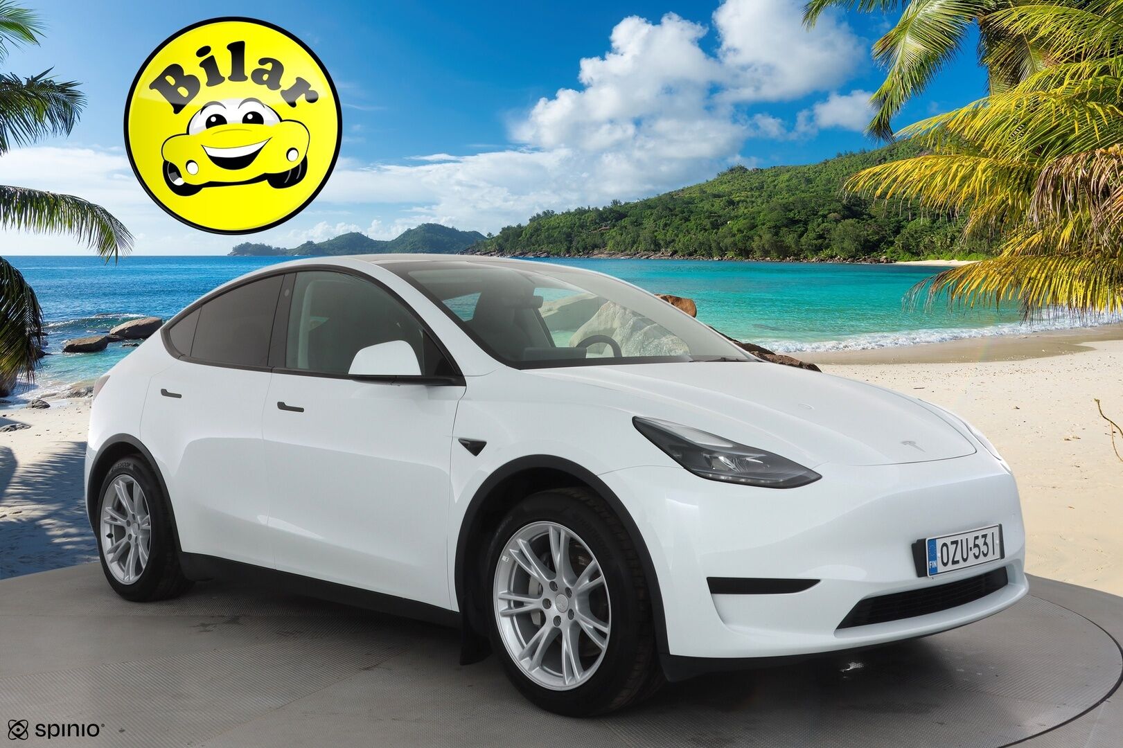 Tesla Model Y 2023 RWD - | ACC | ILP | Koukku | Ryzen | Matrix | Premium Audio | Lasikatto | Nahkasisusta | Muistipenkki | P.kamera | 2x renkaat aluin | 1-om suomiauto |